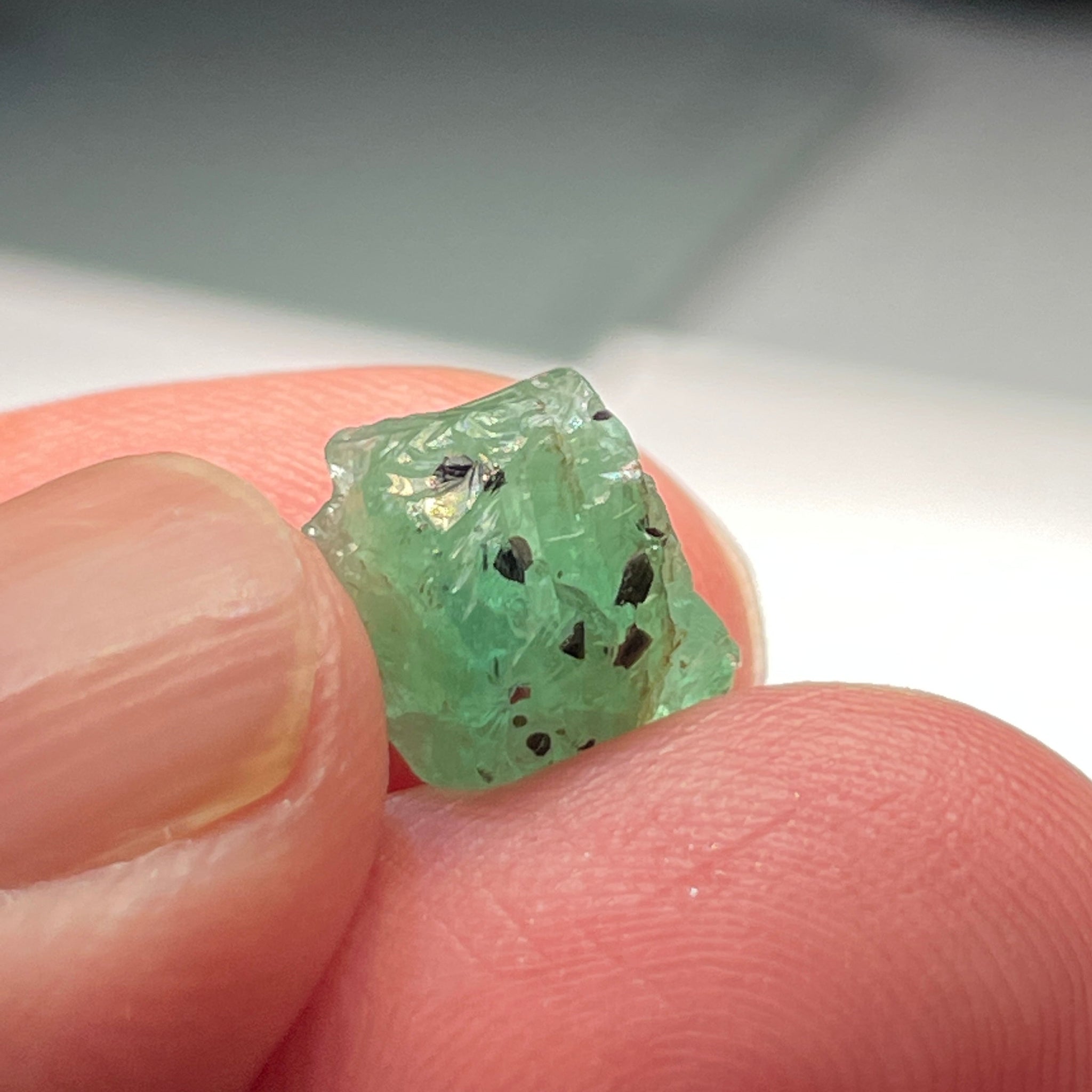 4.58Ct Emerald Crystal. Tanzania. No Oil Untreated Unheated.