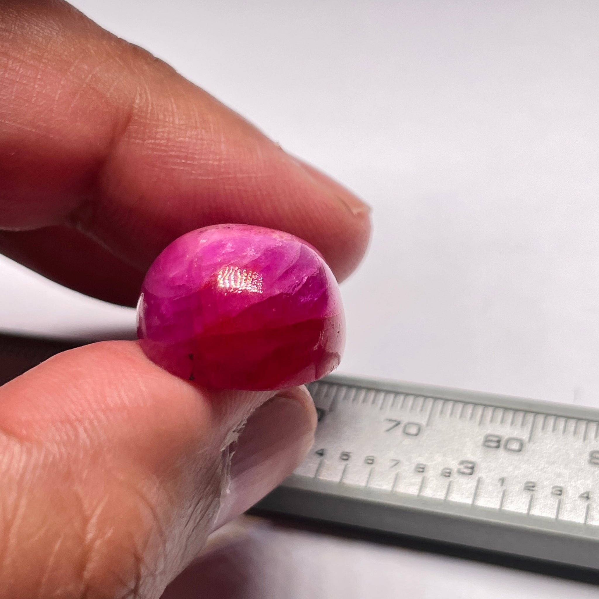 38.86Ct Ruby Untreated Unheated From A Special Location In Kenya Called Lake Turkana. Beautiful