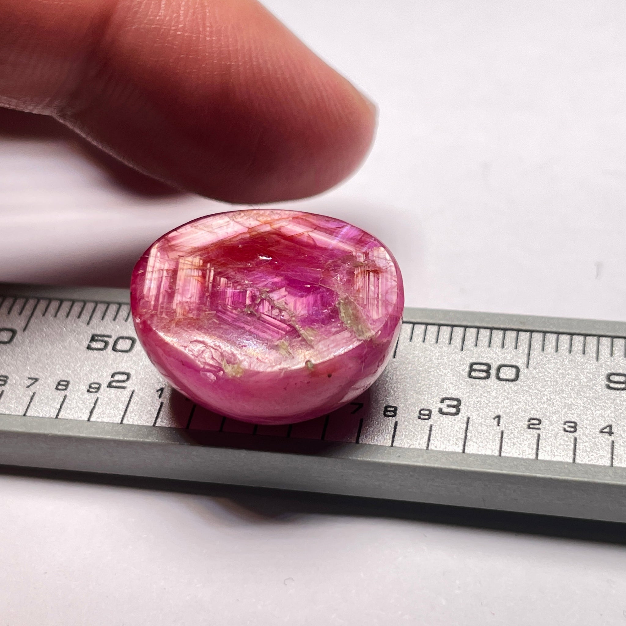 38.86Ct Ruby Untreated Unheated From A Special Location In Kenya Called Lake Turkana. Beautiful