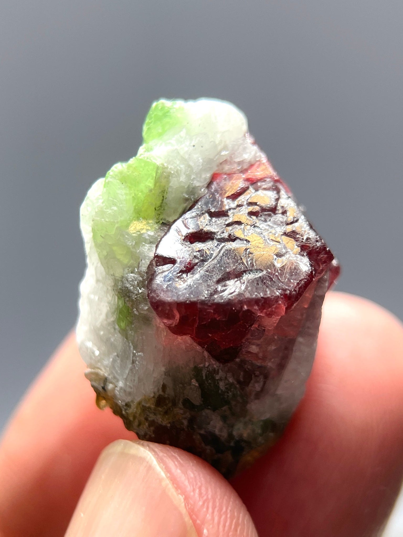 45.92Ct Mahenge Spinel Crystal Tanzania. Untreated Unheated