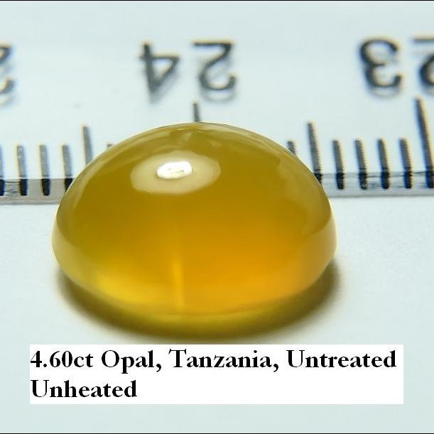 4.60ct Opal, Tanzania, Untreated Unheated-Gems Of East Africa