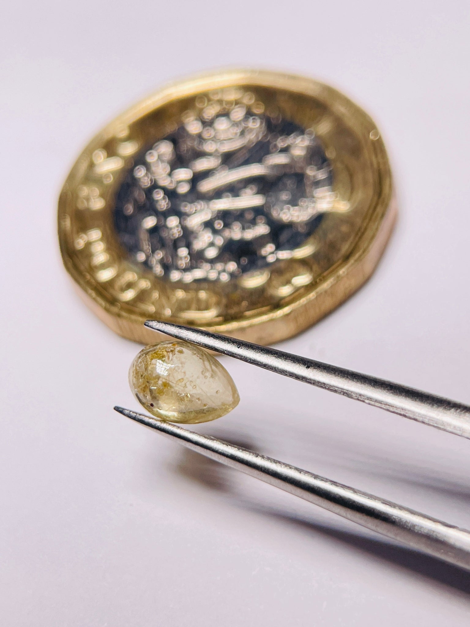 0.82Ct Sapphire Cabochon Umba Valley Tanzania. Untreated Unheated