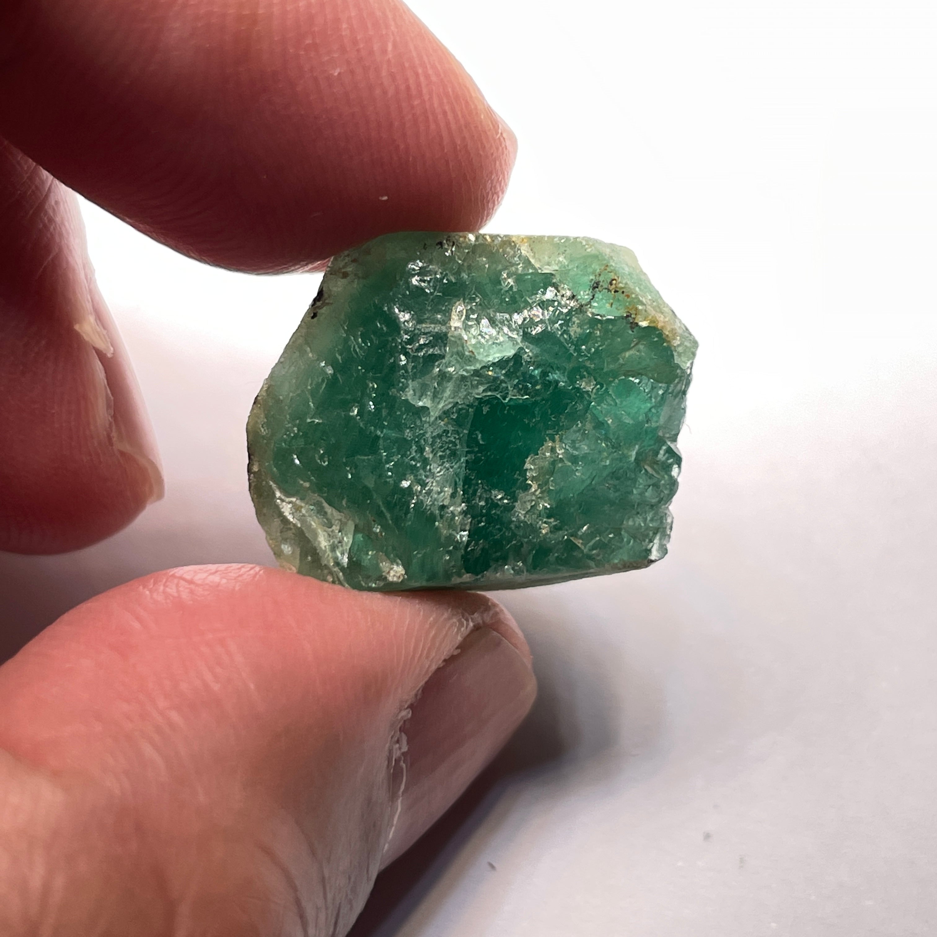29.15Ct Emerald Crystal Tanzania Untreated Unheated No Oil