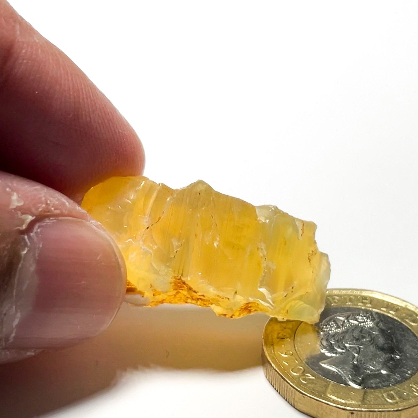 29.26Ct Opal Tanzania Untreated Unheated From A 1999 Deposit Chatoyant (Pearly Cats-Eye Effect)