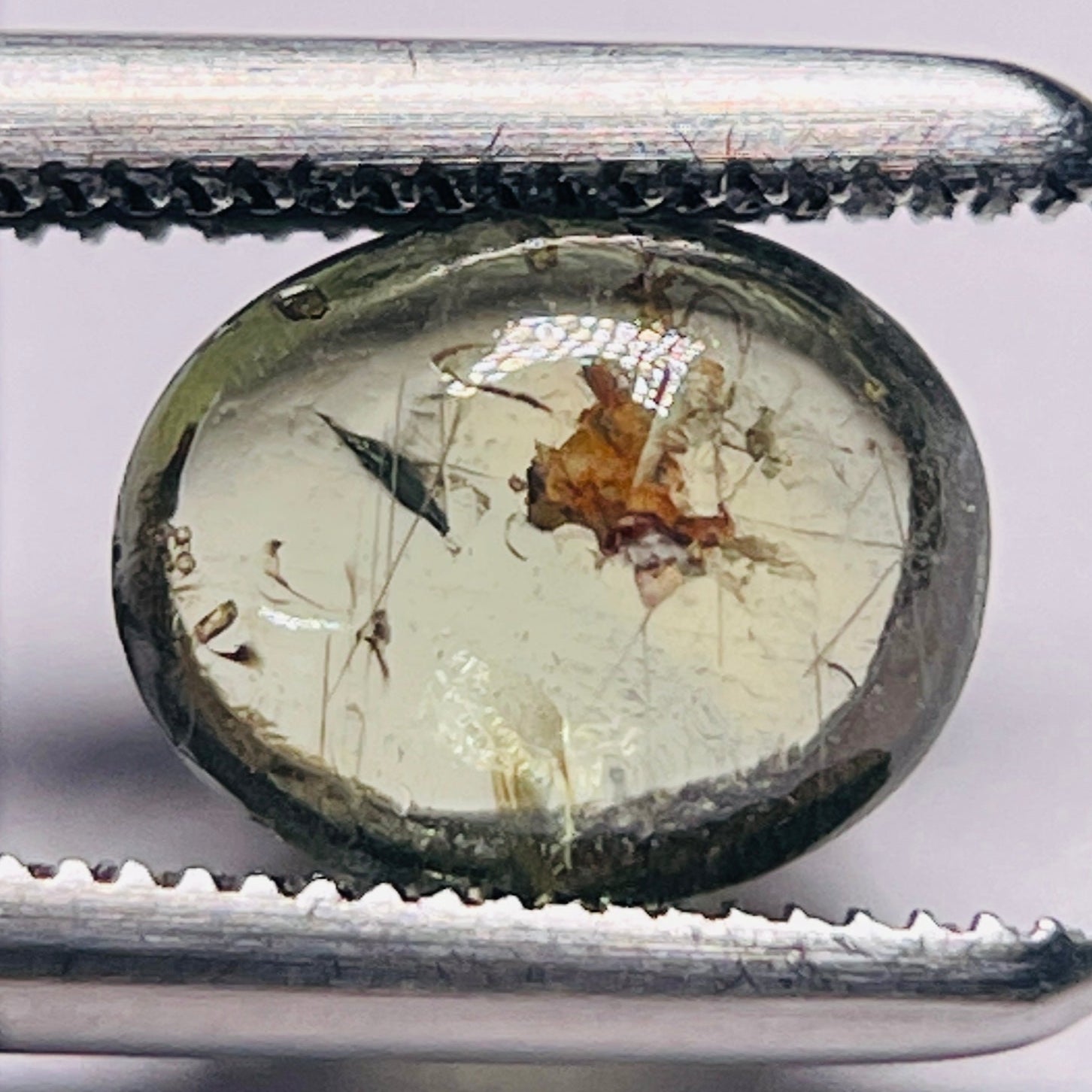 1.58Ct Sapphire Cabochon Umba Valley Tanzania. Untreated Unheated