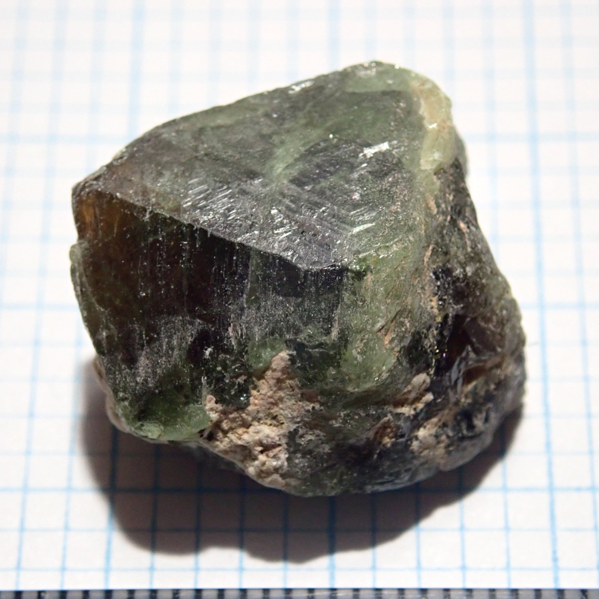 41.81Ct Chrome Sphene Crystal Tanzania Very Rare