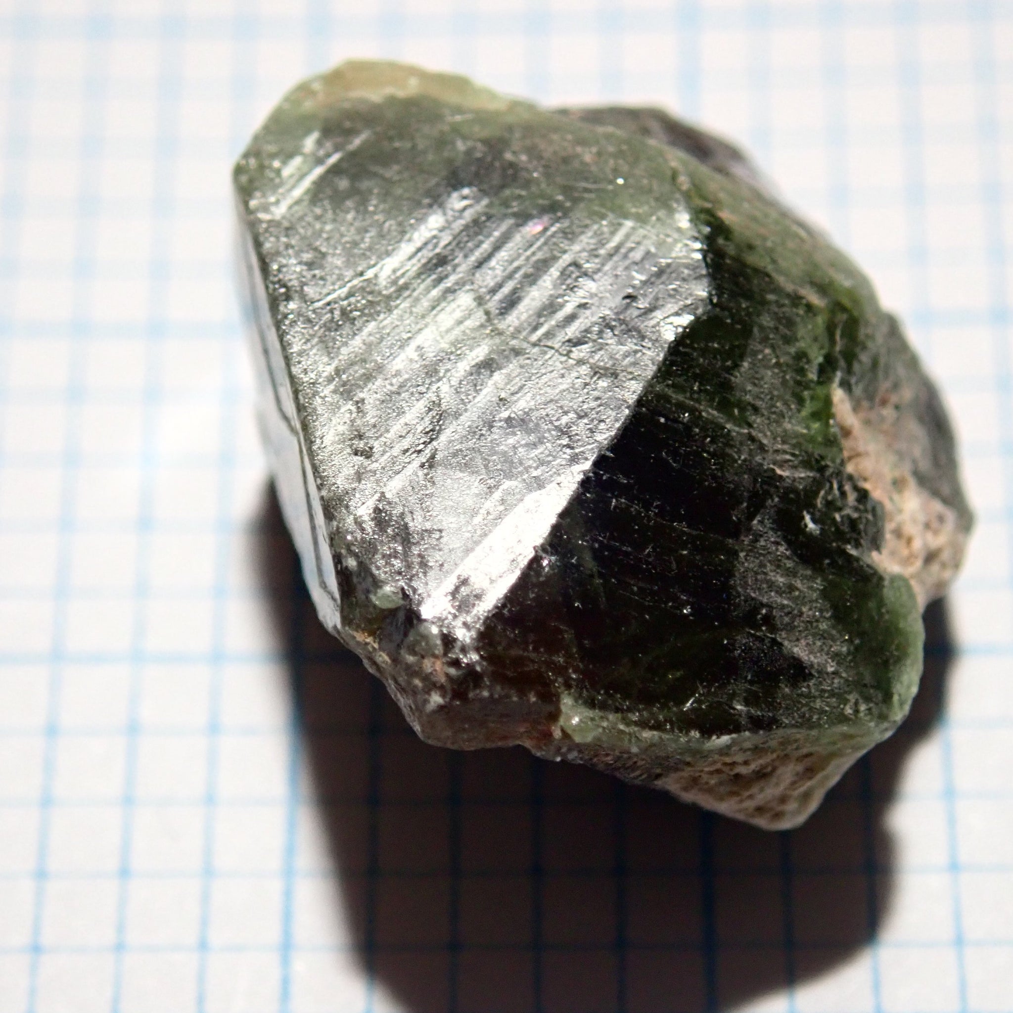 41.81Ct Chrome Sphene Crystal Tanzania Very Rare