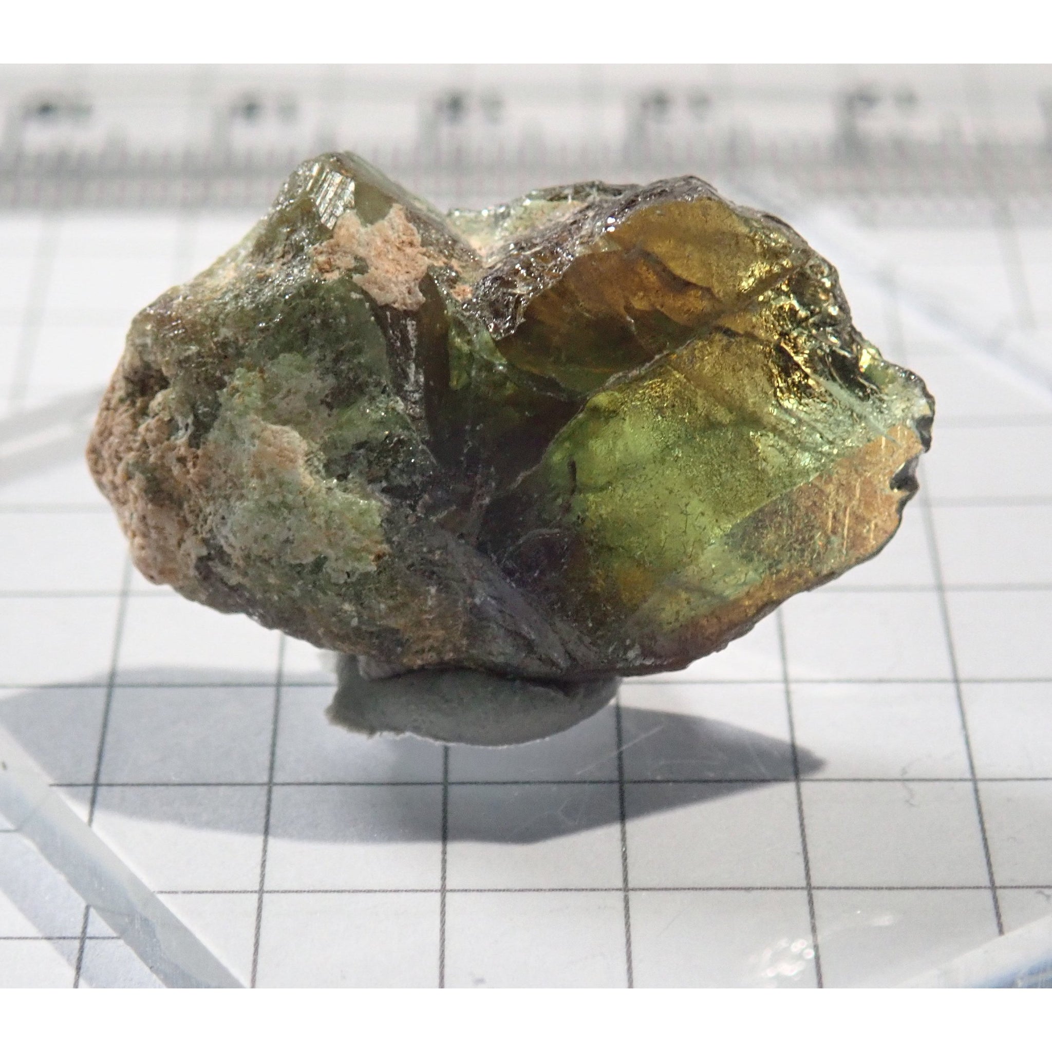 42.06Ct Chrome Sphene Crystal Tanzania Very Rare