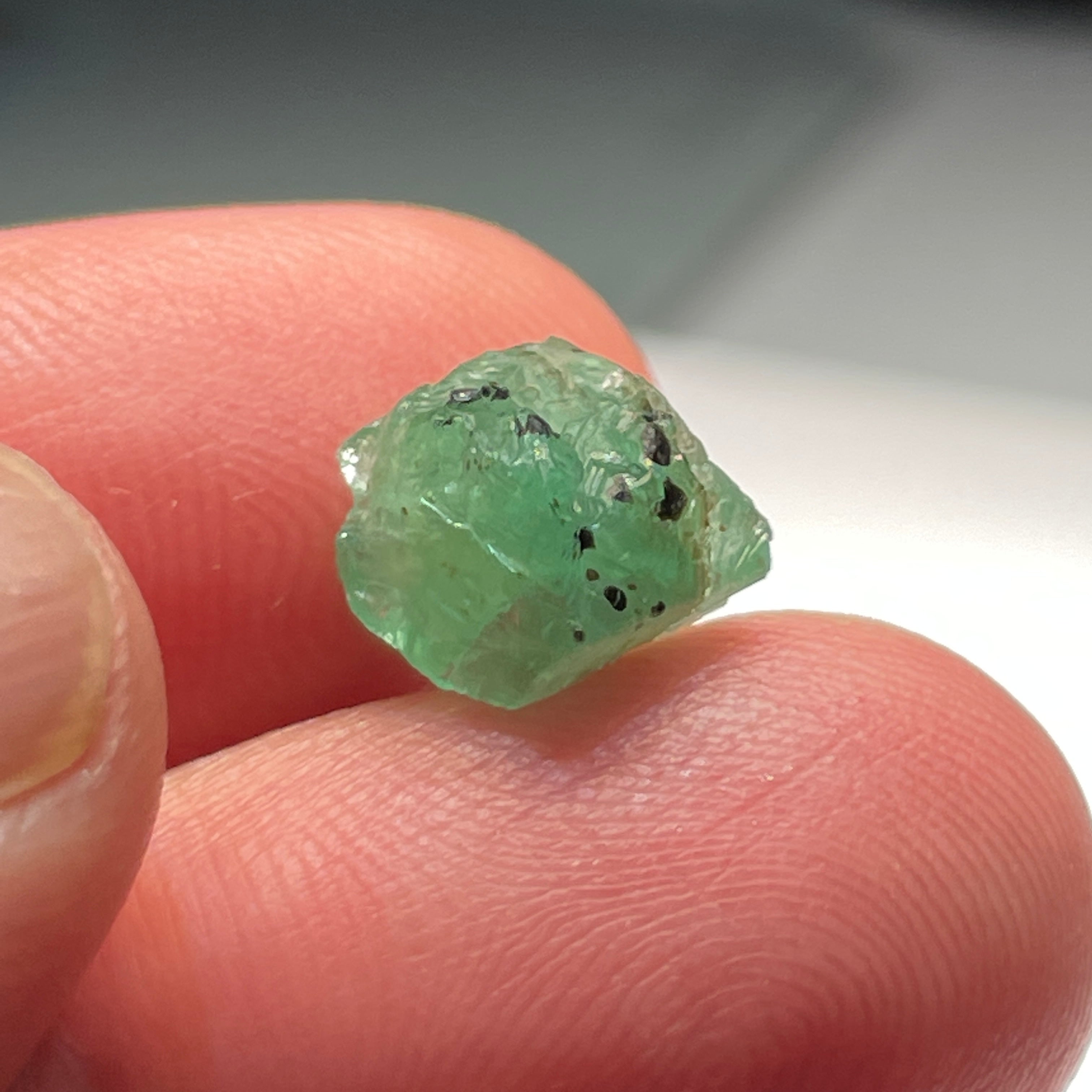 4.58Ct Emerald Crystal. Tanzania. No Oil Untreated Unheated.