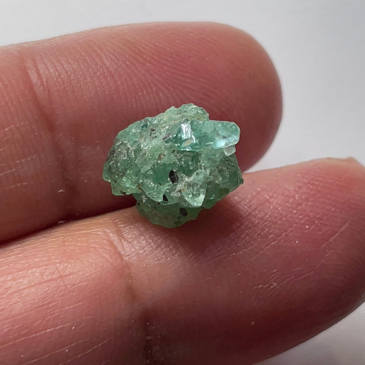 5.46Ct Emerald Crystal Tanzania Untreated Unheated No Oil