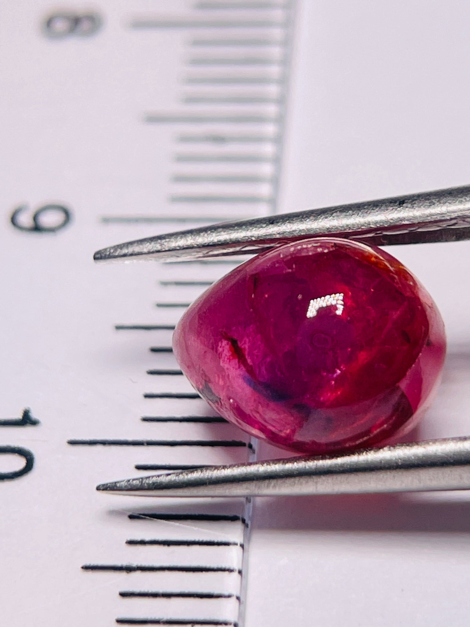 3.33Ct Sapphire Cabochon Umba Valley Tanzania. Untreated Unheated