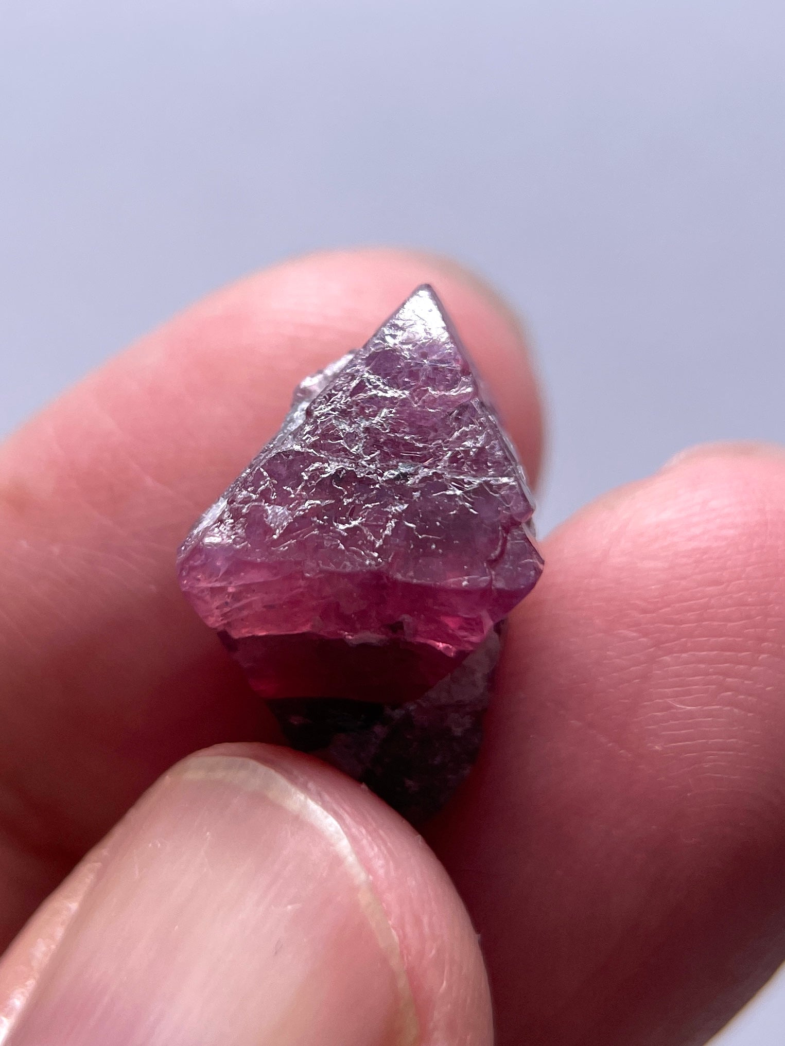 16.06Ct Mahenge Spinel Crystal Tanzania. Untreated Unheated