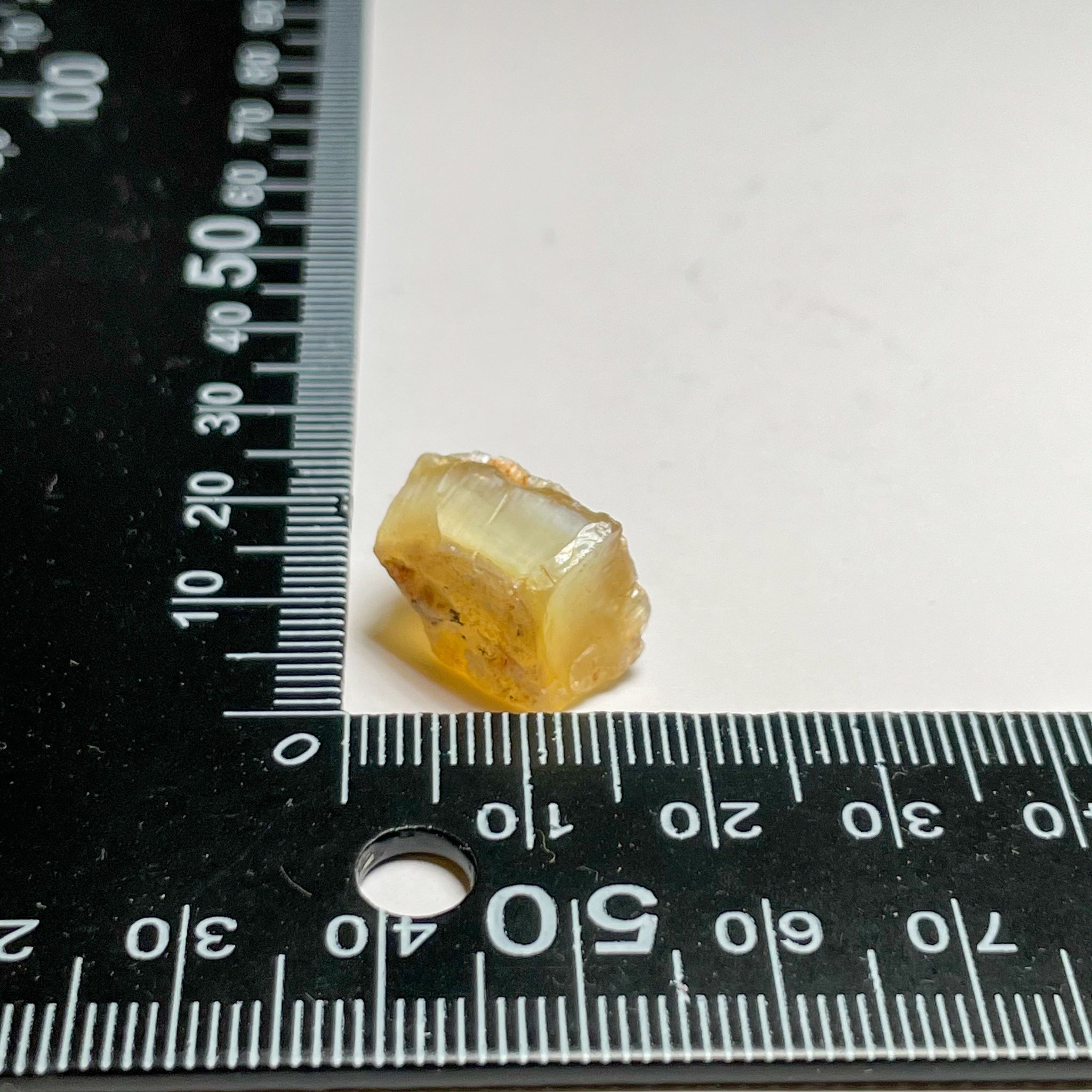 10.69Ct Opal Cats Eye Effect Tanzania. Untreated Unheated