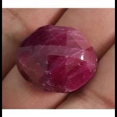 47.31ct Faceted Ruby Cabochon, UNTREATED UNHEATED-Gems Of East Africa