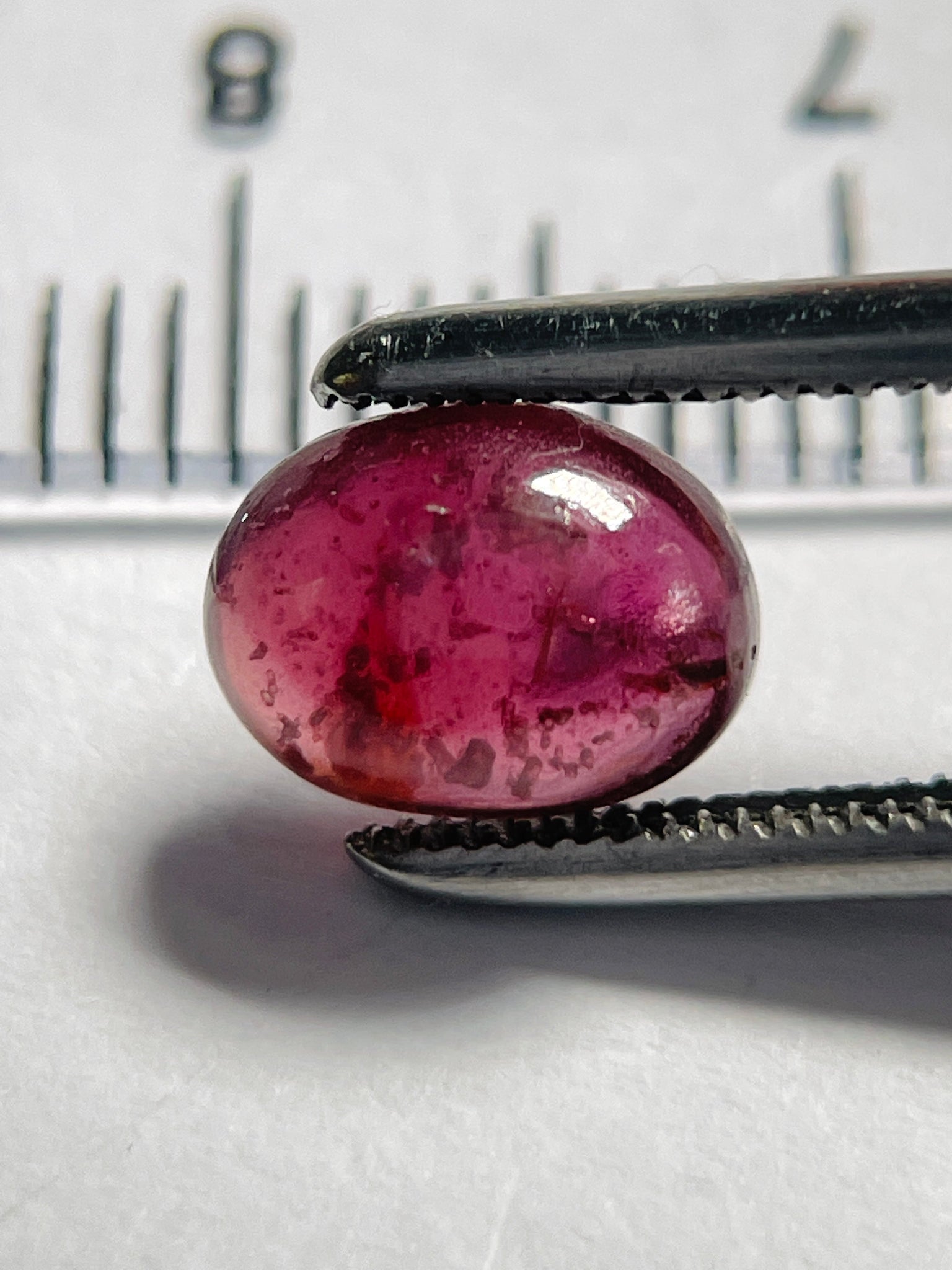 2.25Ct Sapphire Cabochon Umba Valley Tanzania. Untreated Unheated. Can Be Used As Is Or Facet It