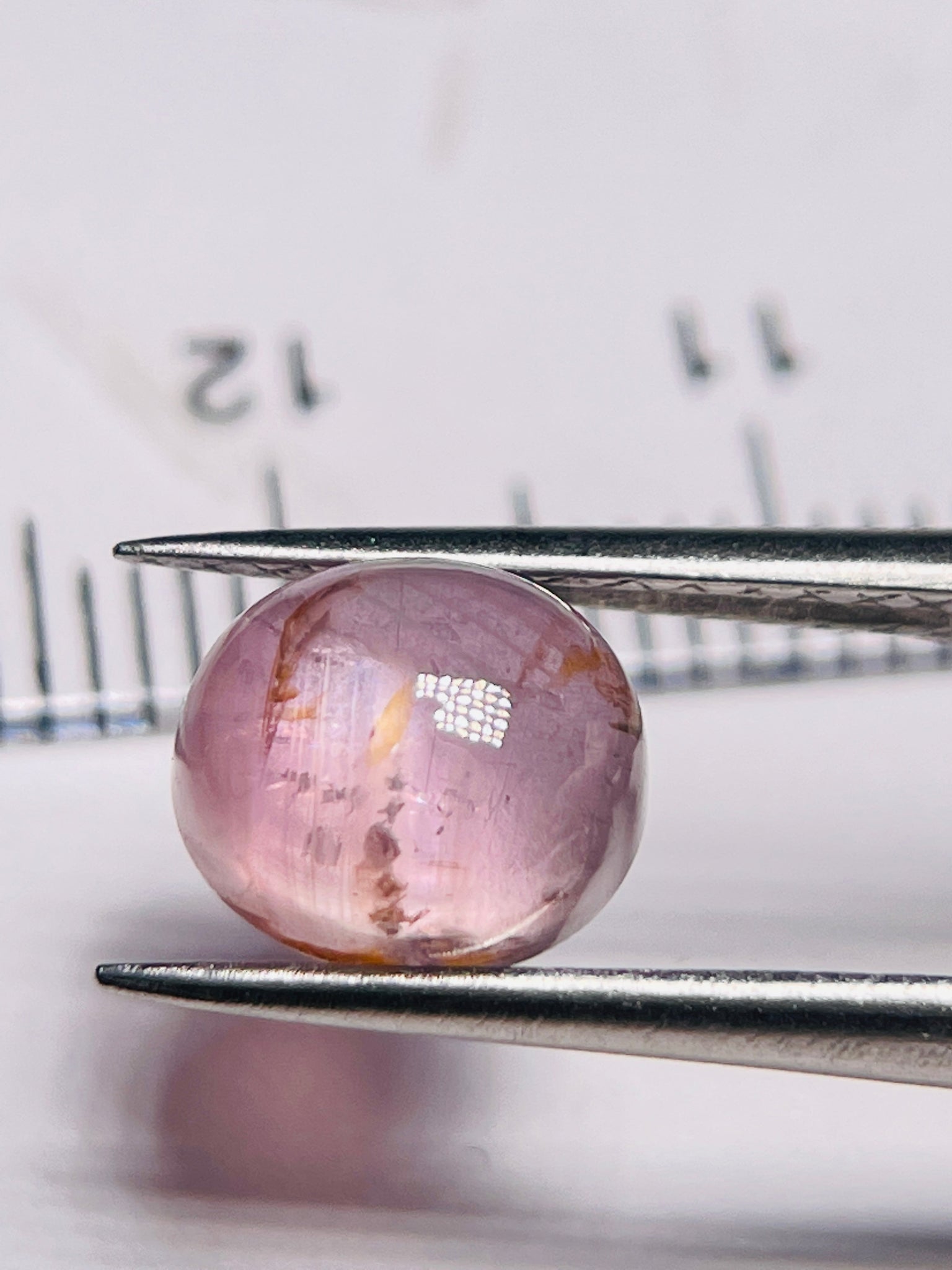 3.63Ct Sapphire Tanzania. Untreated Unheated. Seems To Have A Moving Spot/star