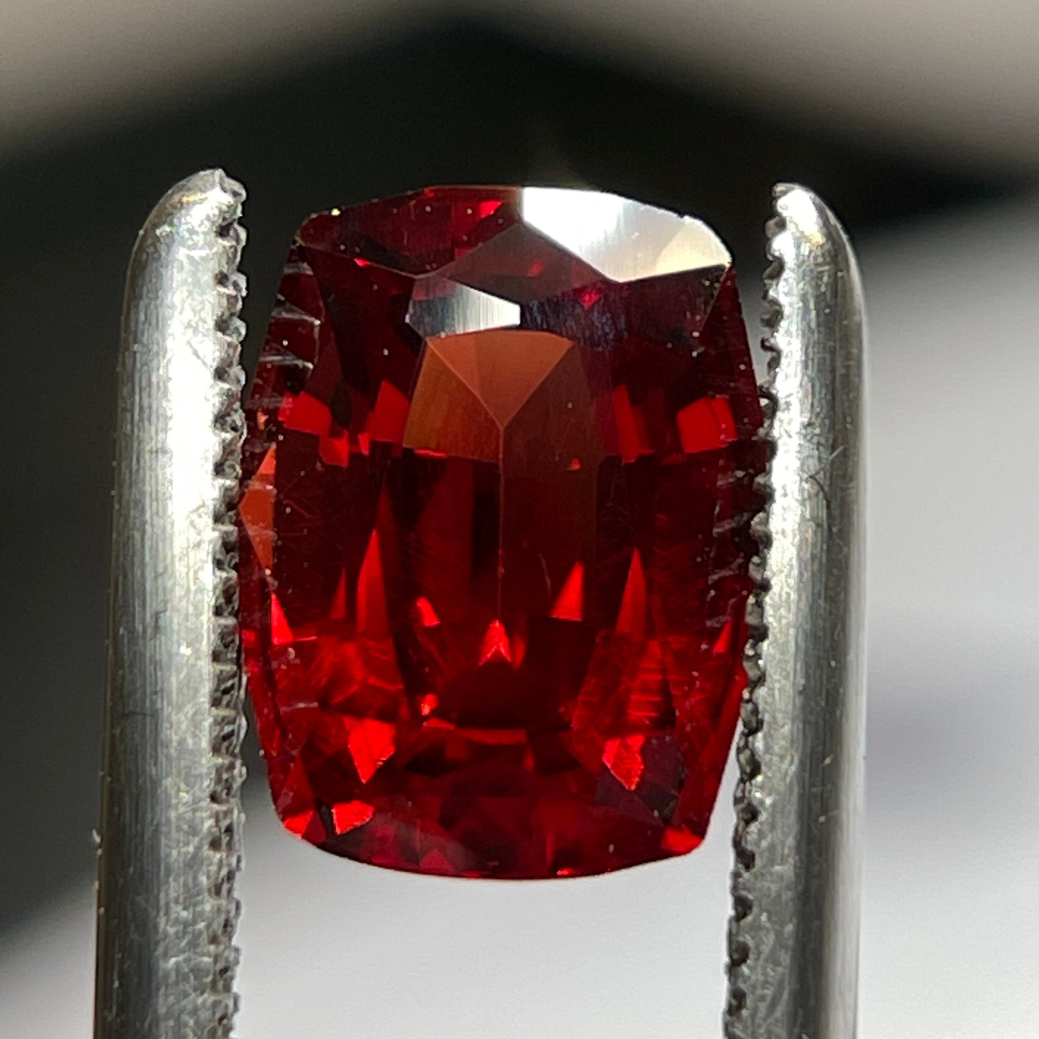 1.97Ct Malaya Garnet. Tanzania. Untreated Unheated