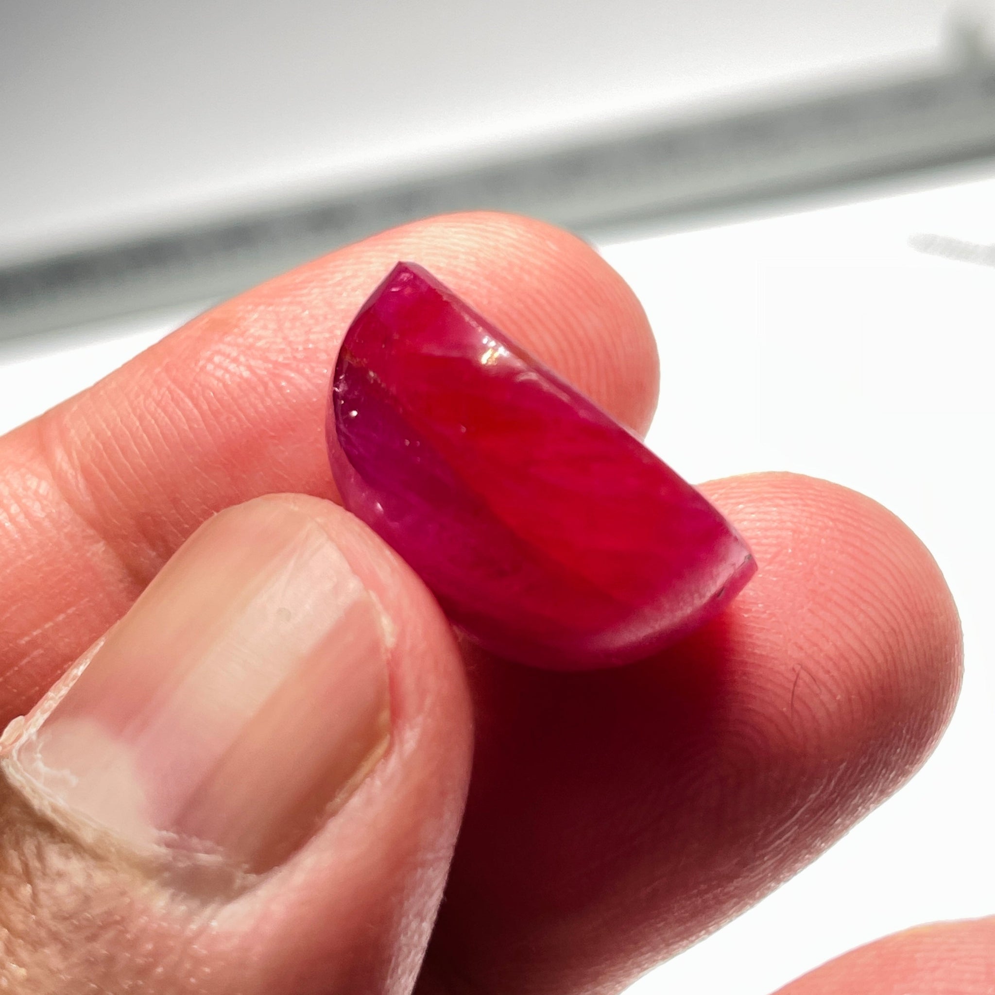38.86Ct Ruby Untreated Unheated From A Special Location In Kenya Called Lake Turkana. Beautiful