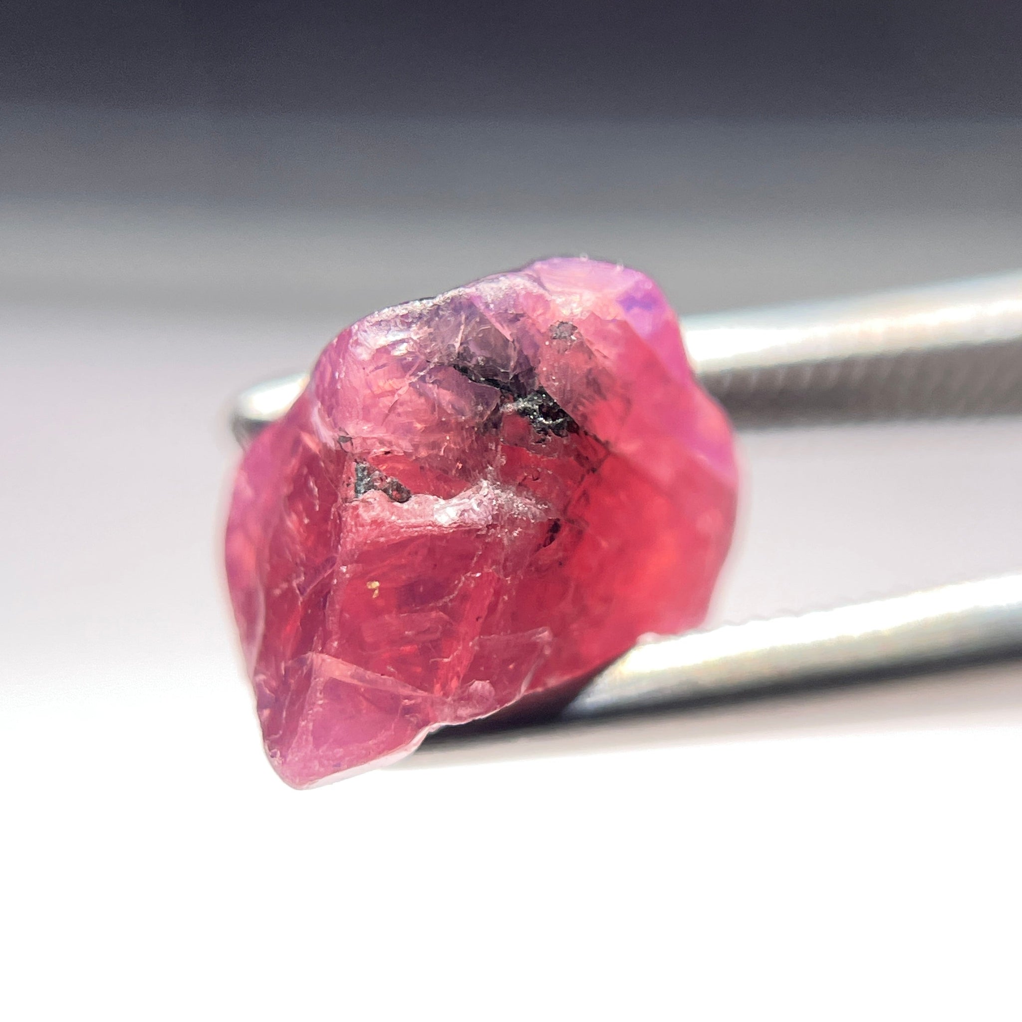 3.67Ct Winza Sapphire Crystal Tanzania Untreated Unheated.
