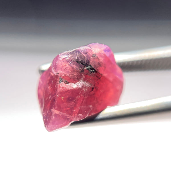 3.67Ct Winza Sapphire Crystal Tanzania Untreated Unheated.