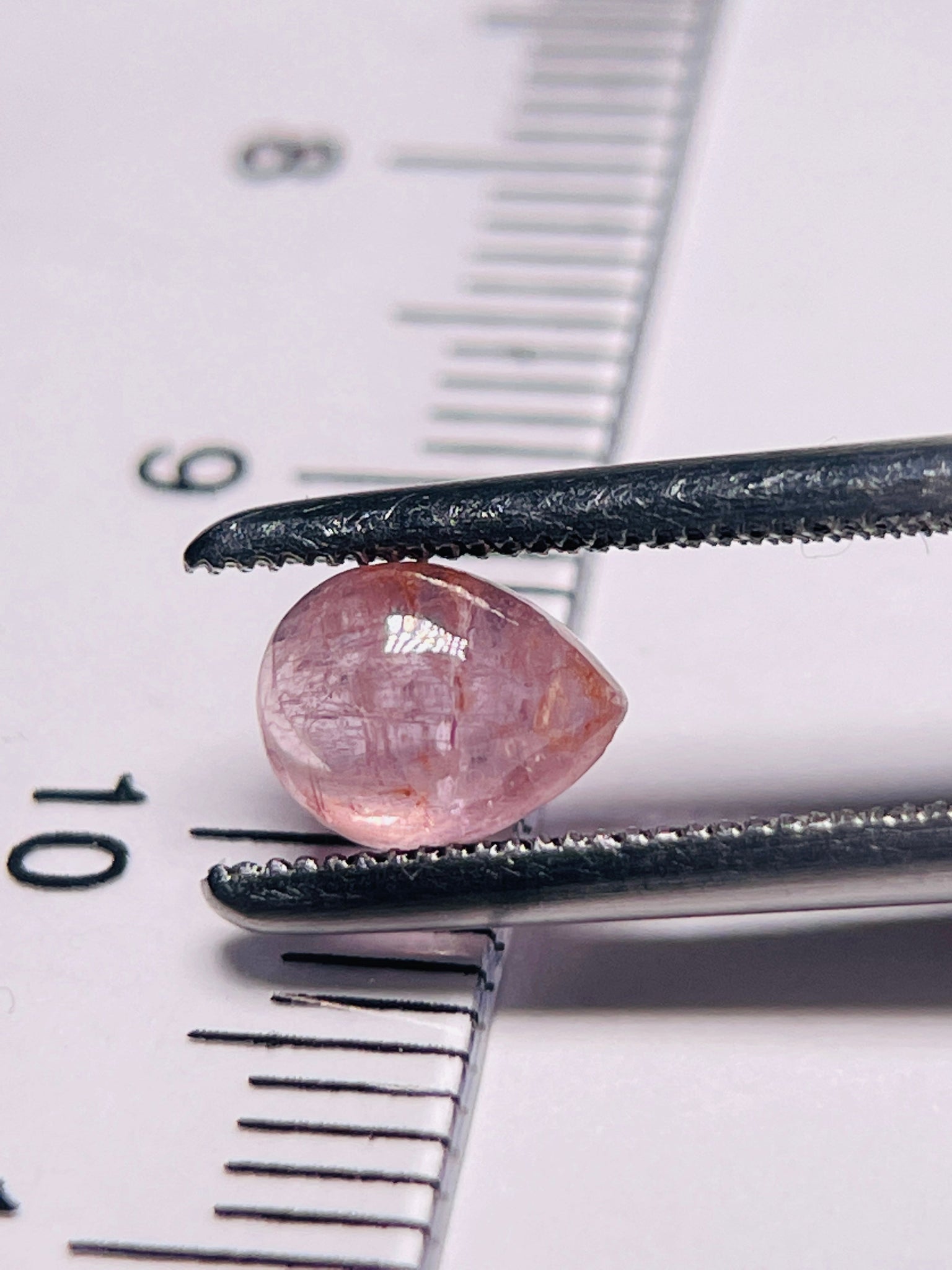 1.35Ct Sapphire Cabochon Umba Valley Tanzania. Untreated Unheated