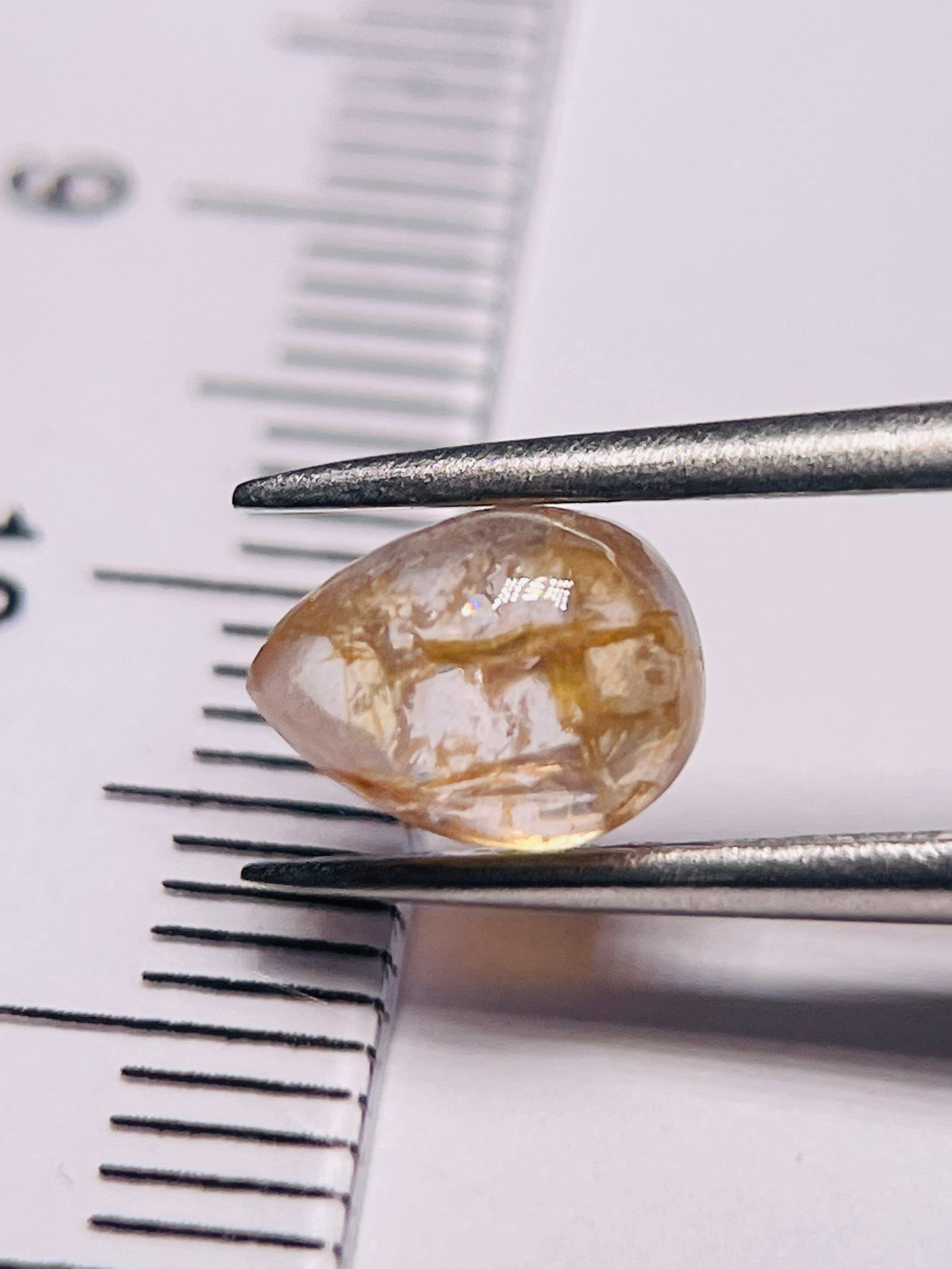 1.51Ct Sapphire Cabochon Umba Valley Tanzania. Untreated Unheated