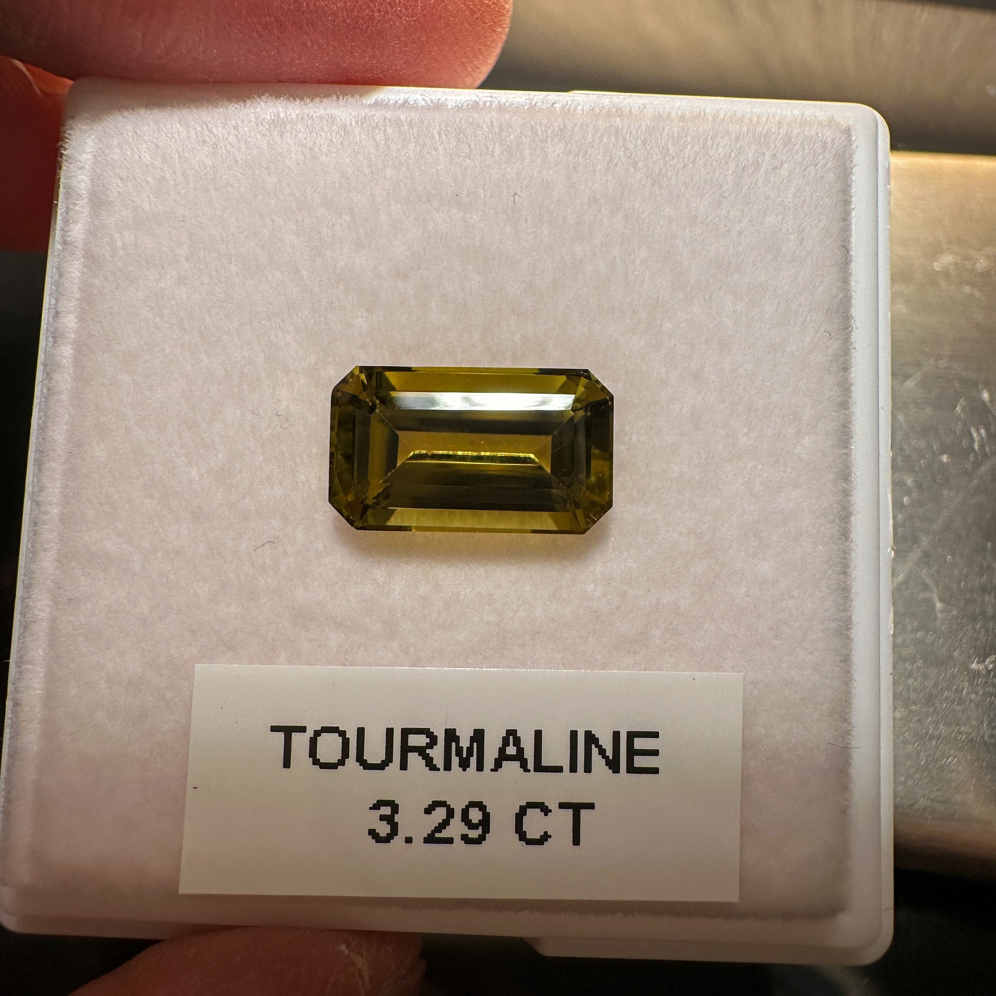 Tourmaline, 3.29ct, Tanzania, Untreated Unheated