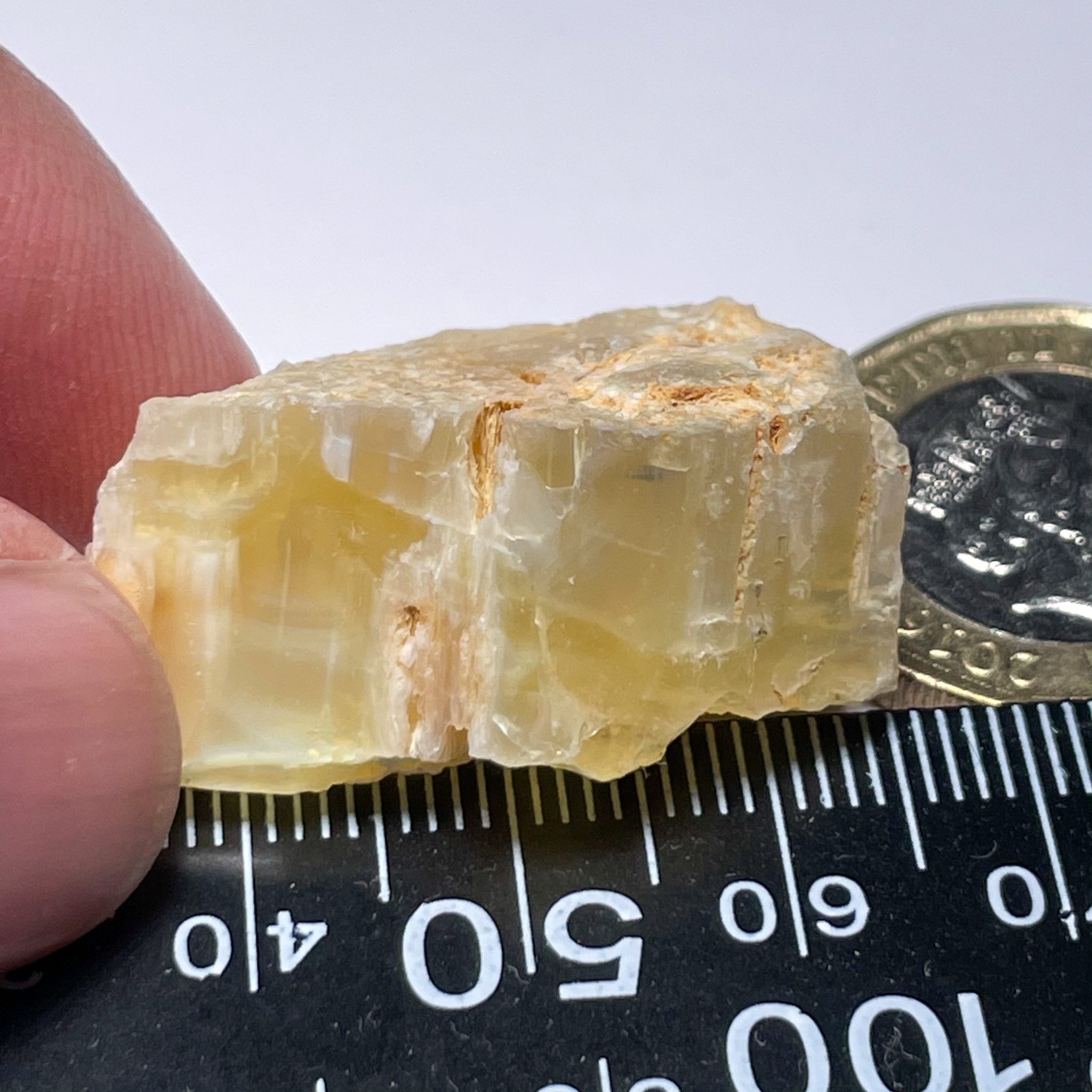 52.01Ct Opal Tanzania Untreated Unheated From A 1999 Deposit Chatoyant (White Pearly Cats-Eye