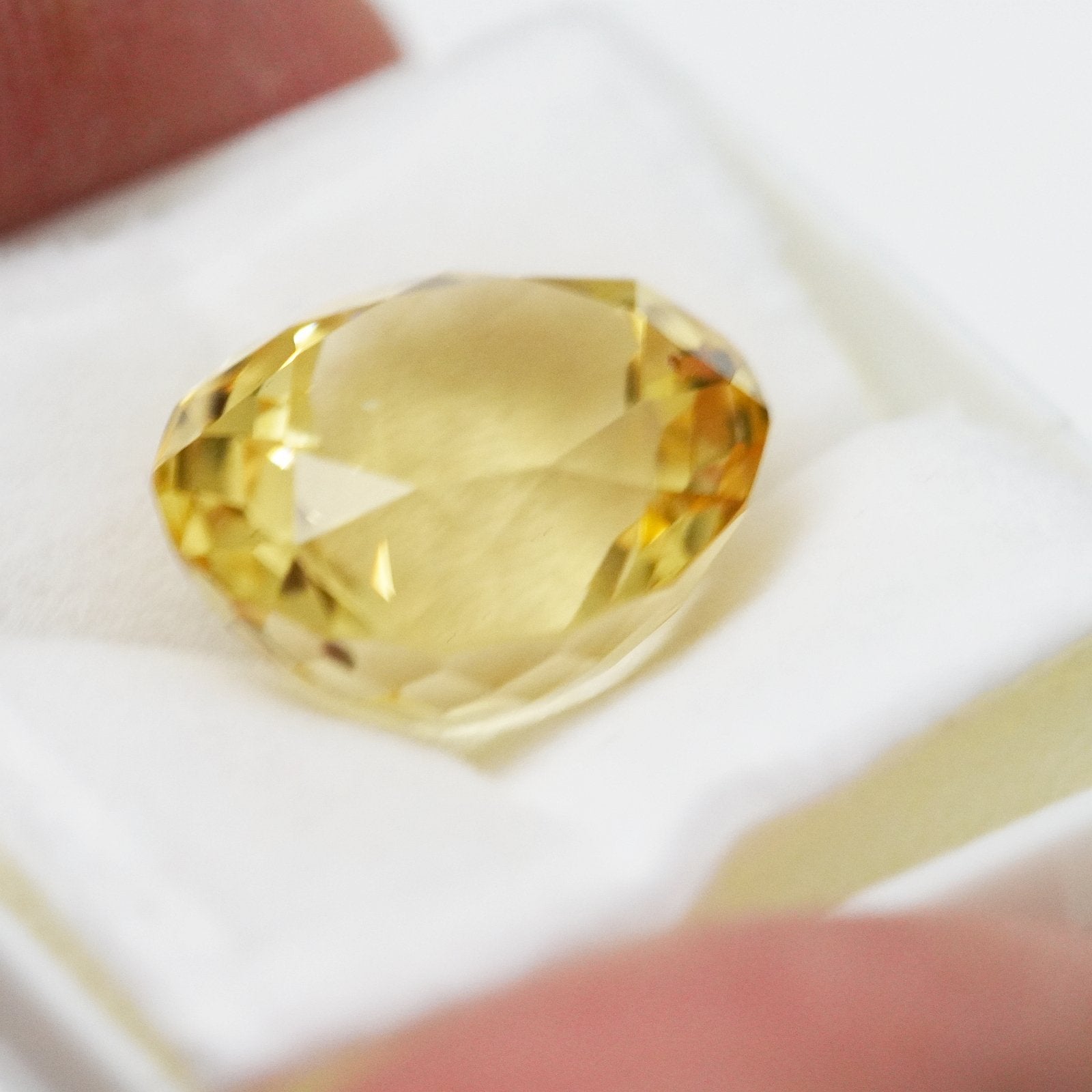 5.59Ct Golden Scapolite Tanzania Untreated Unheated