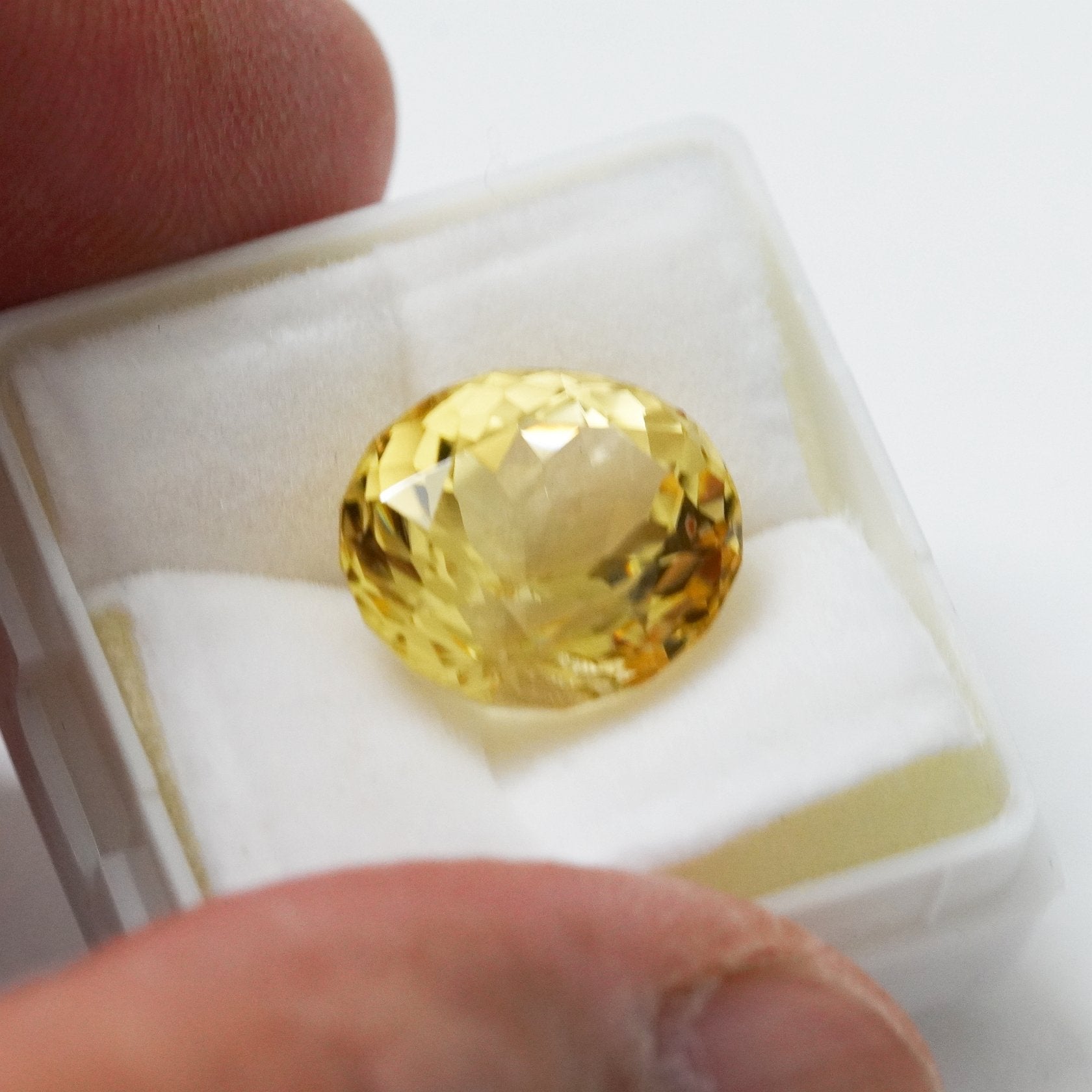 5.59Ct Golden Scapolite Tanzania Untreated Unheated