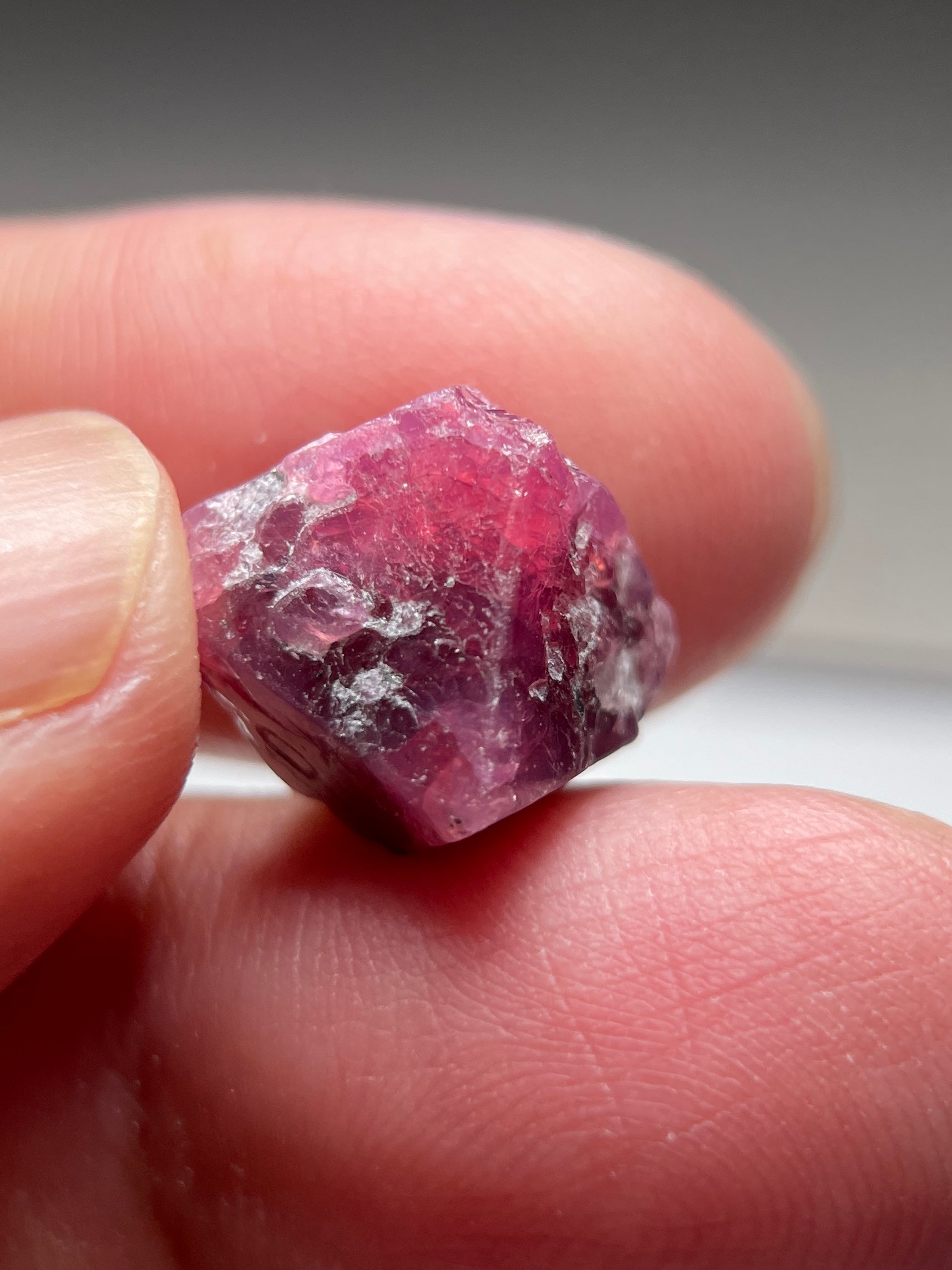 14.87Ct Mahenge Spinel Crystal Tanzania. Untreated Unheated
