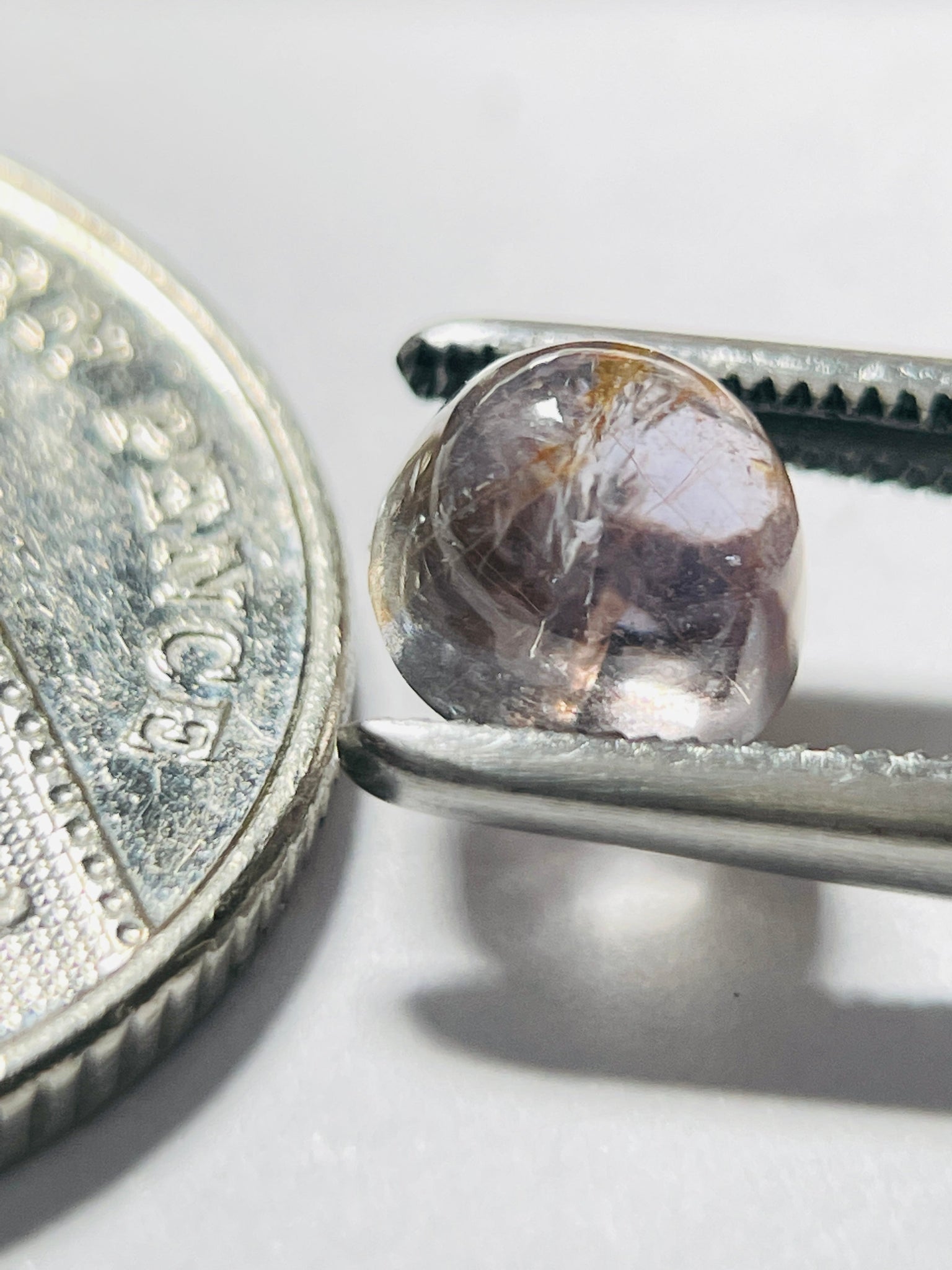 2.55Ct Umba Sapphire Cabochon. Tanzania Untreated Unheated.