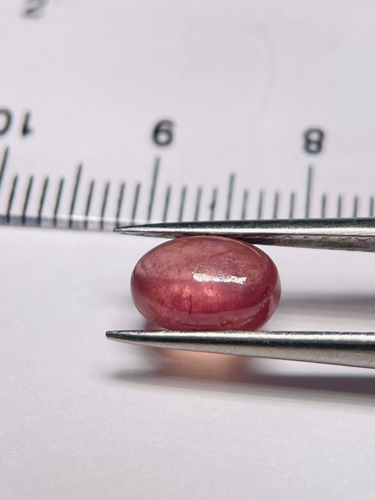2.61Ct Umba Padparadscha Sapphire Cab Tanzania Untreated Unheated