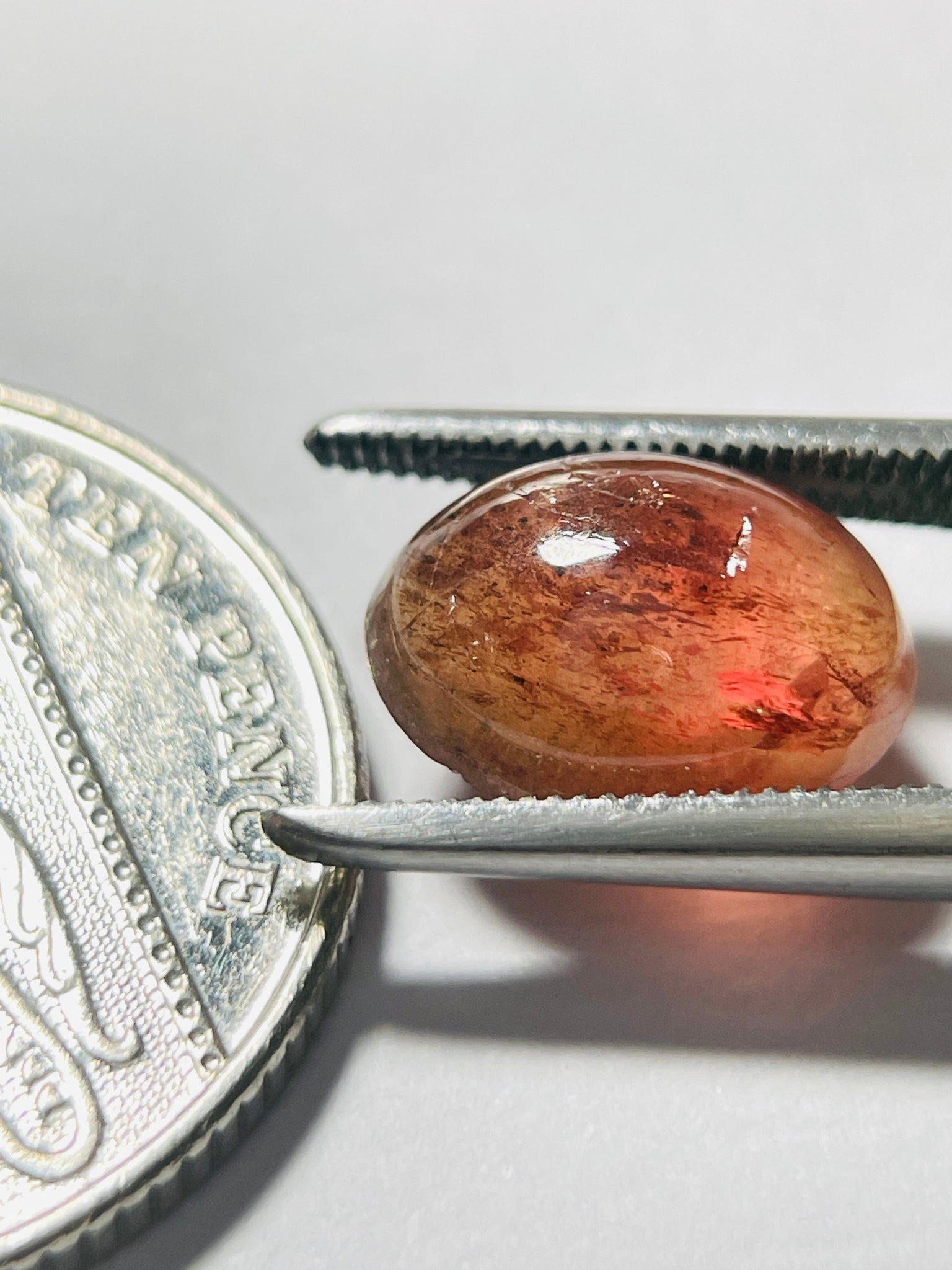 4.47Ct Umba Sapphire Cabochon. Tanzania Untreated Unheated.