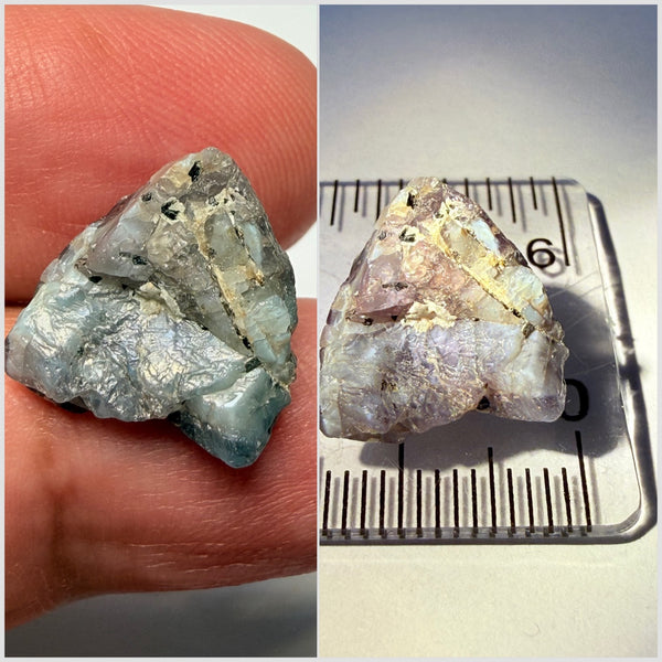 Alexandrite Crystal, 11.07ct, Manyara, Tanzania, Untreated Unheated
