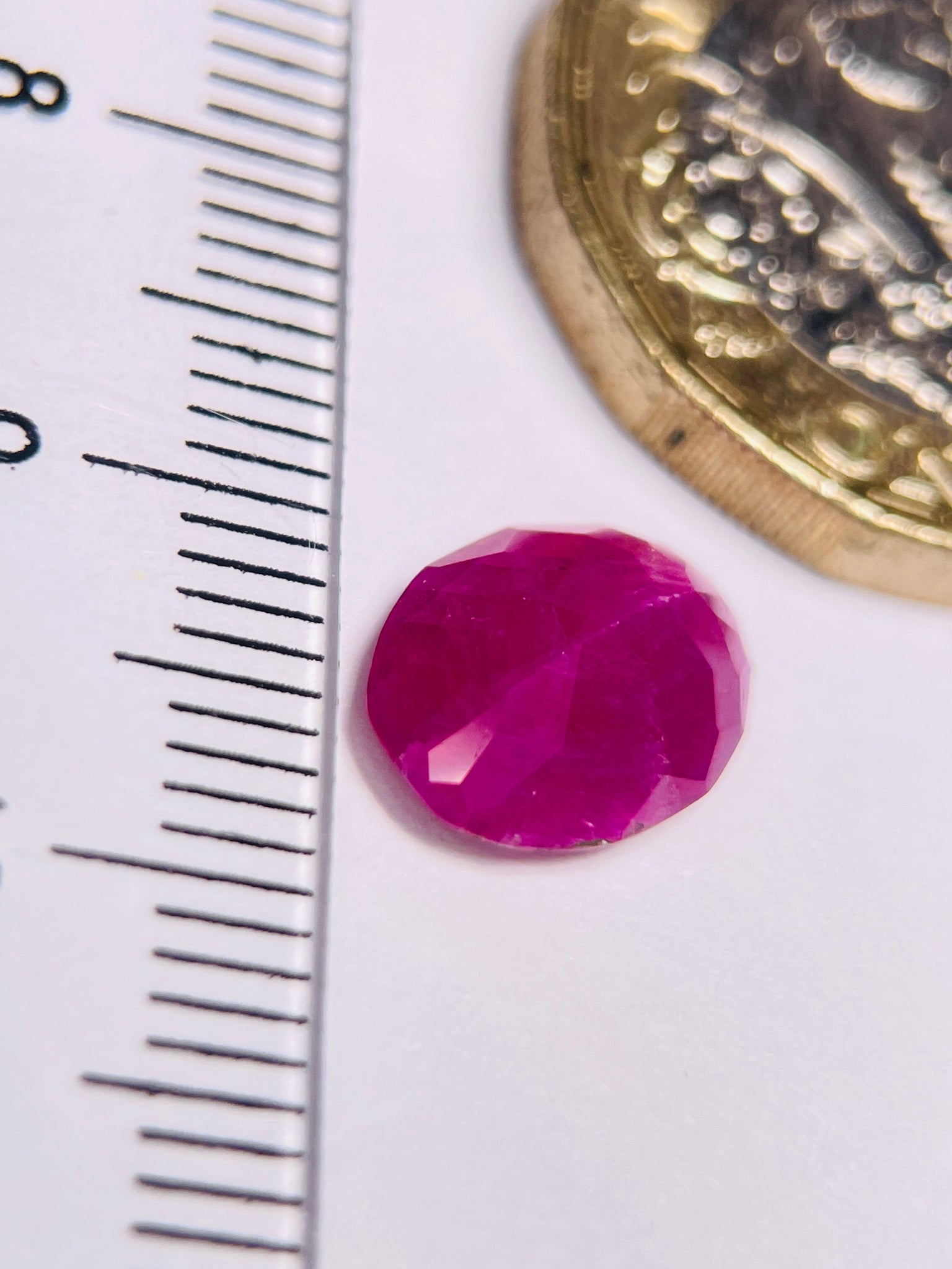 3.12Ct Sapphire Morogoro Tanzania. Untreated Unheated Can Be Used Either Way Crown Up Or Pavilion