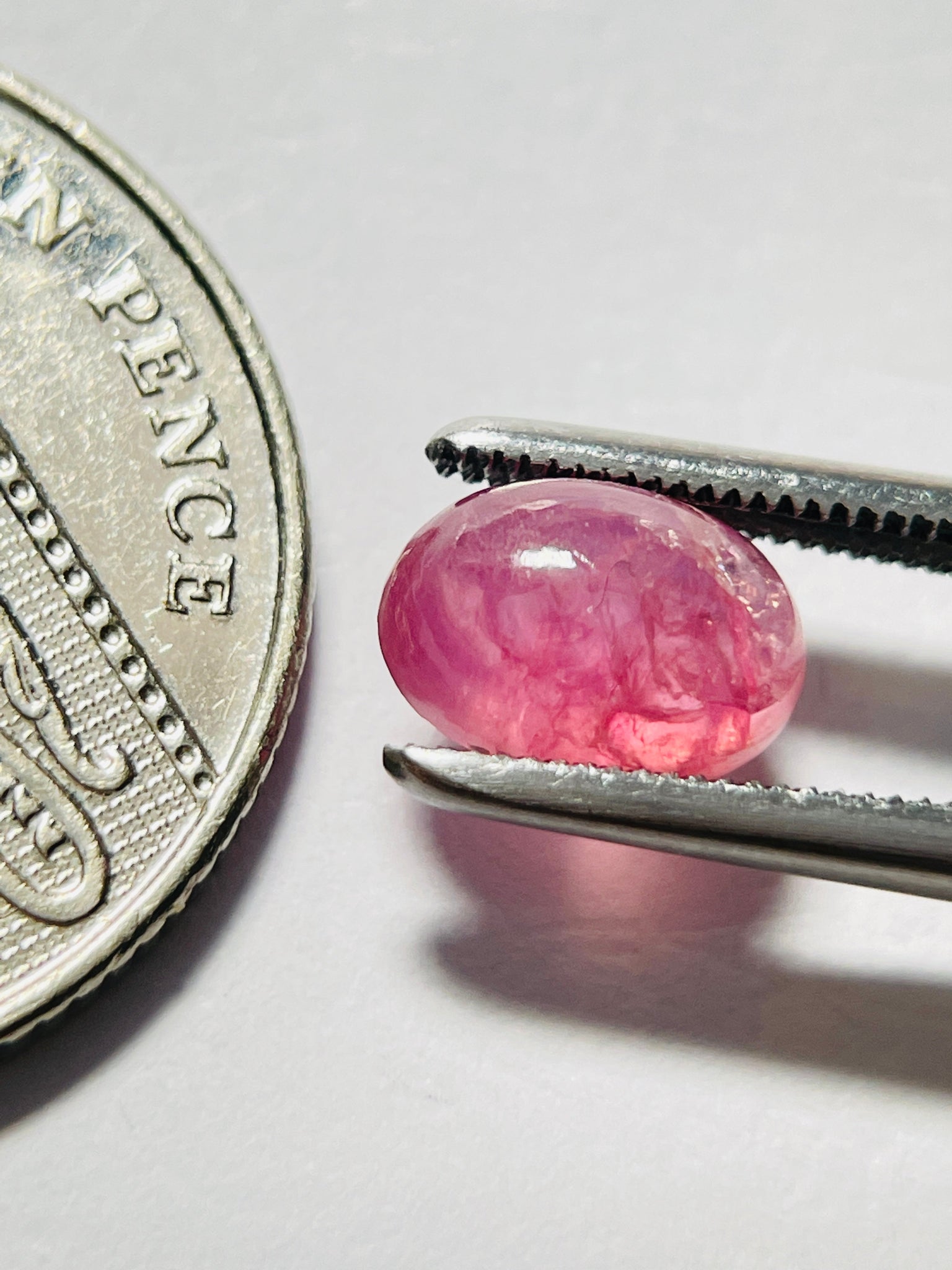 2.49Ct Umba Sapphire Cabochon. Tanzania Untreated Unheated.