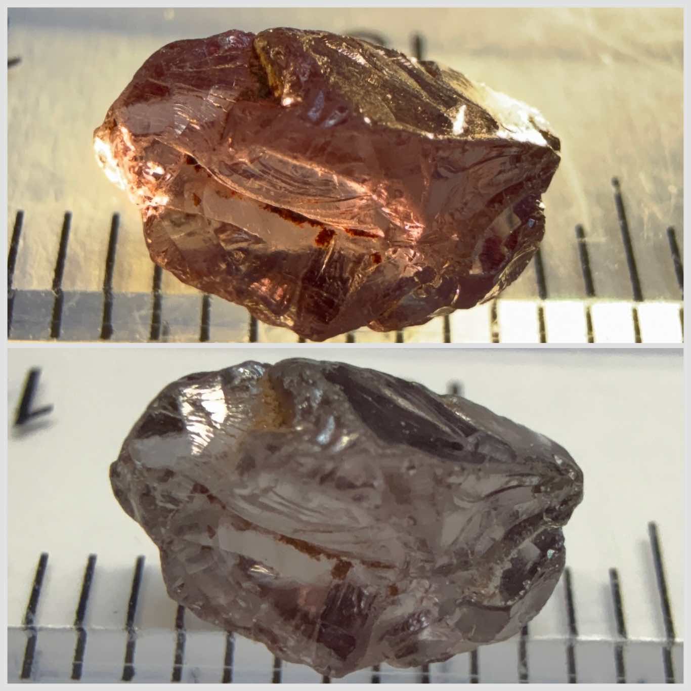 Colour Change Garnet, 1.74ct, Tanzania, Untreated Unheated, vvs-if with one white spot, see shape