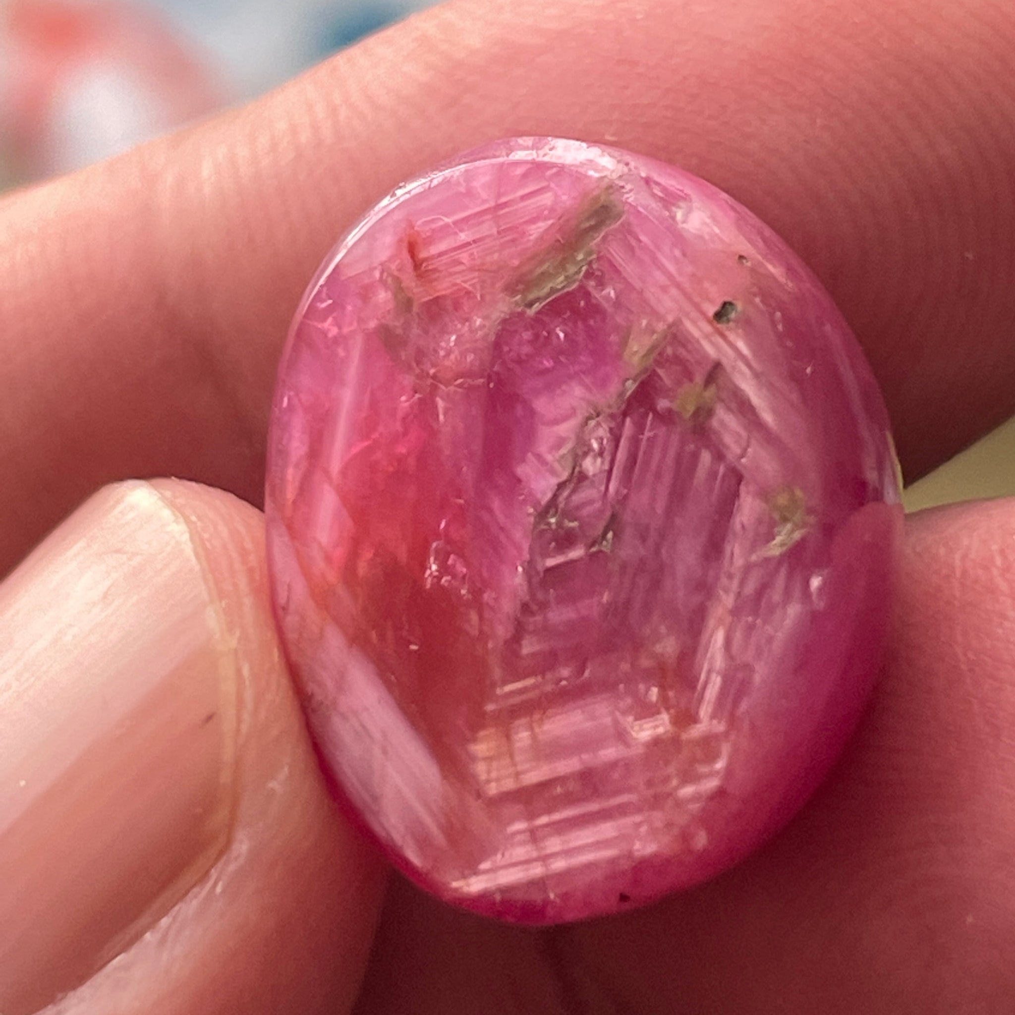 38.86Ct Ruby Untreated Unheated From A Special Location In Kenya Called Lake Turkana. Beautiful