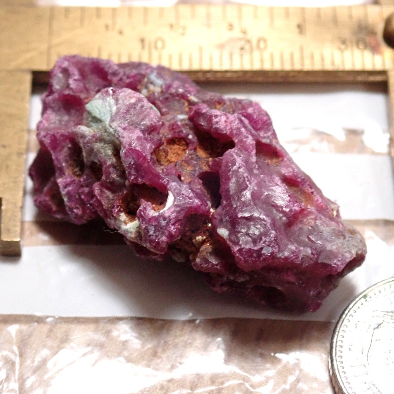 55.60ct Ruby Crystal, Tanzania, Untreated Unheated-Gems Of East Africa