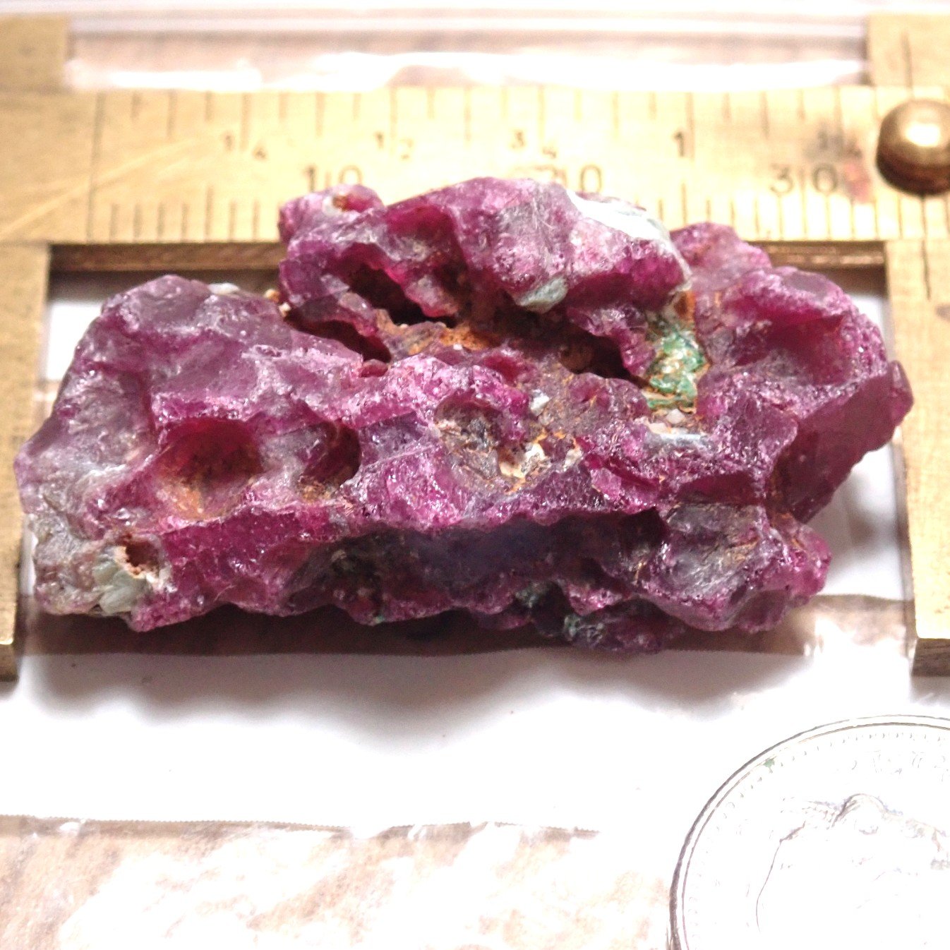 55.60ct Ruby Crystal, Tanzania, Untreated Unheated-Gems Of East Africa