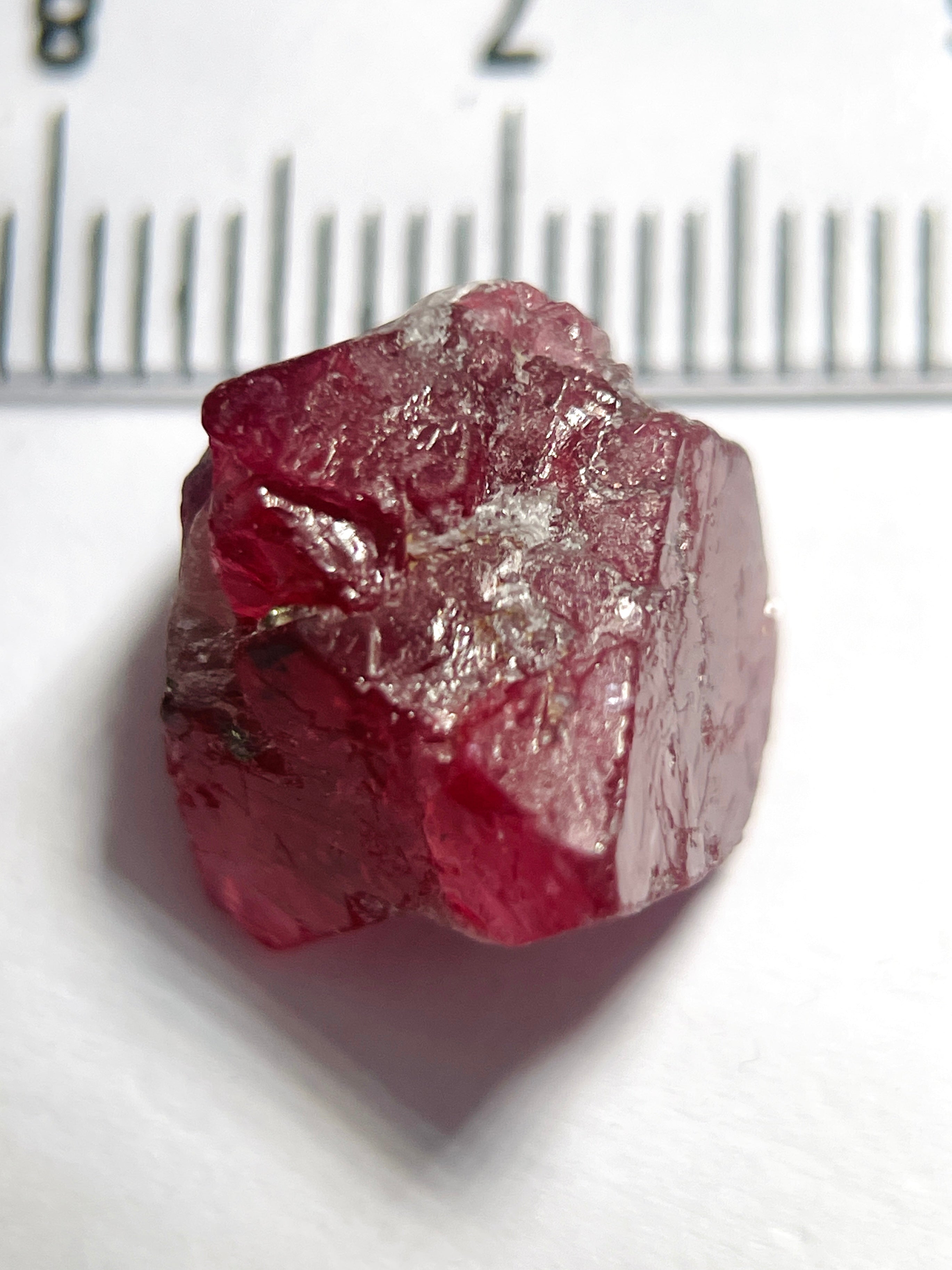 15.71Ct Mahenge Spinel Crystal Tanzania. Untreated Unheated
