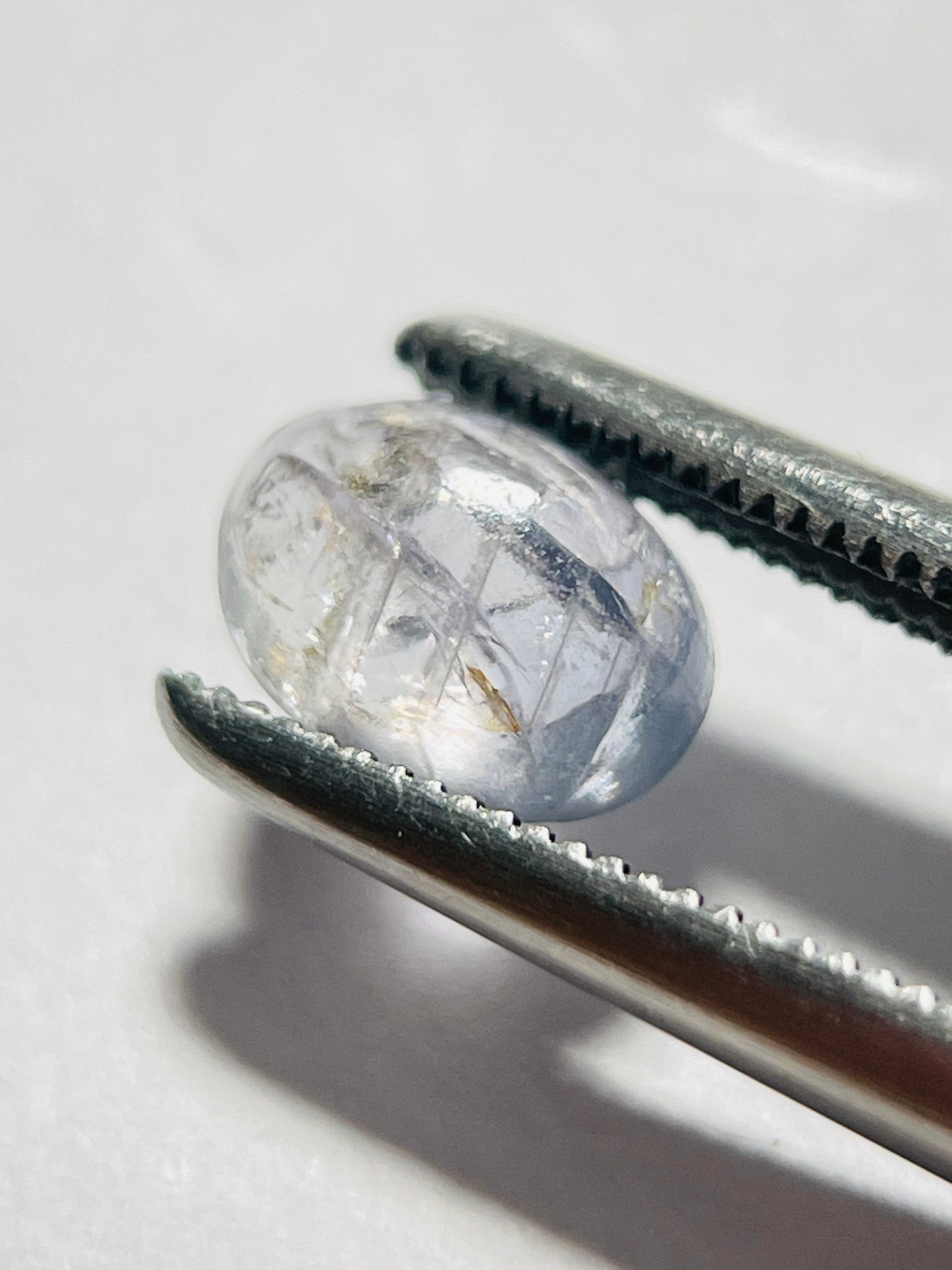 1.30Ct Umba Sapphire Cabochon. Tanzania Untreated Unheated.