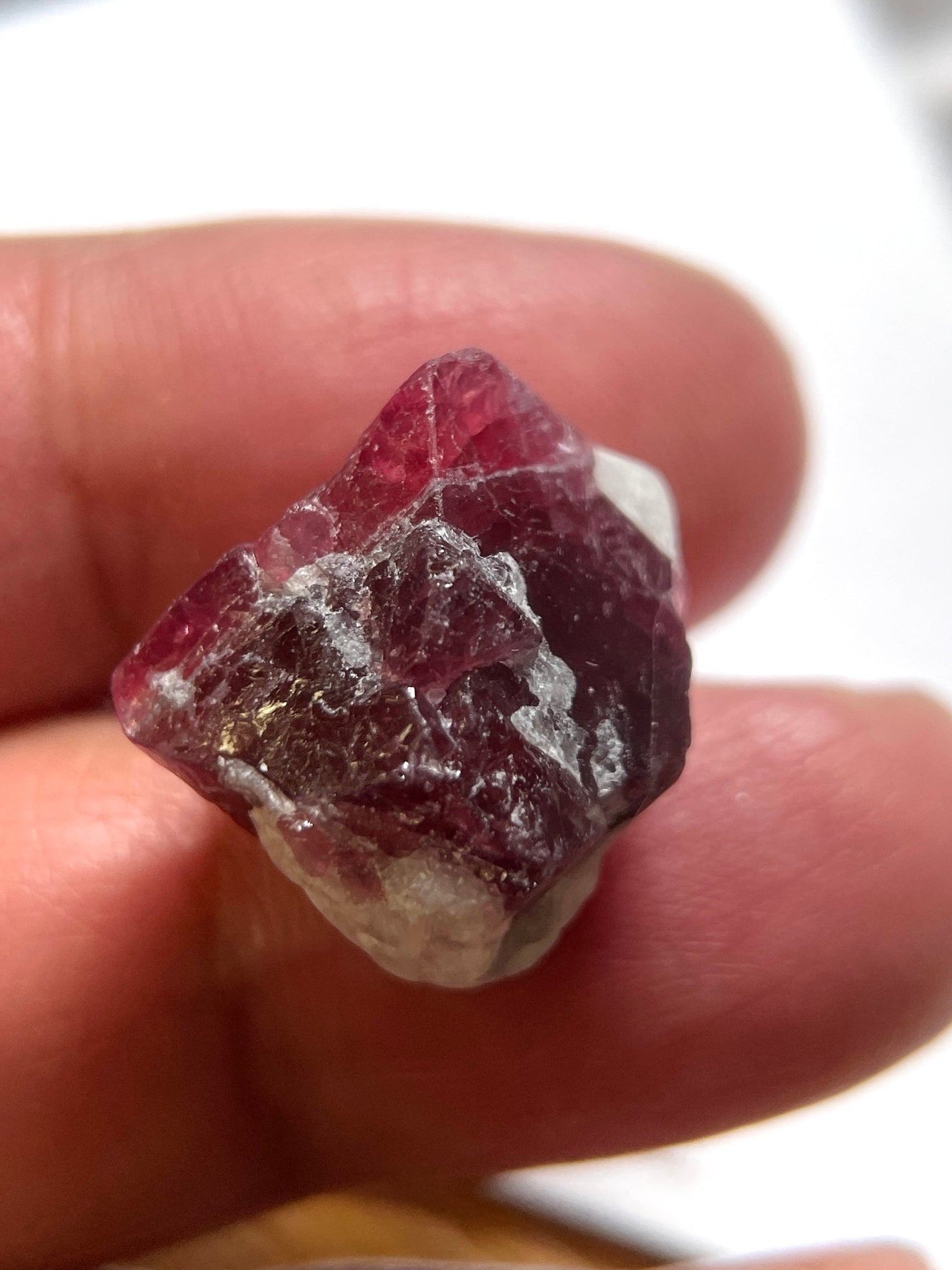 29.92Ct Mahenge Spinel Crystal Tanzania. Untreated Unheated