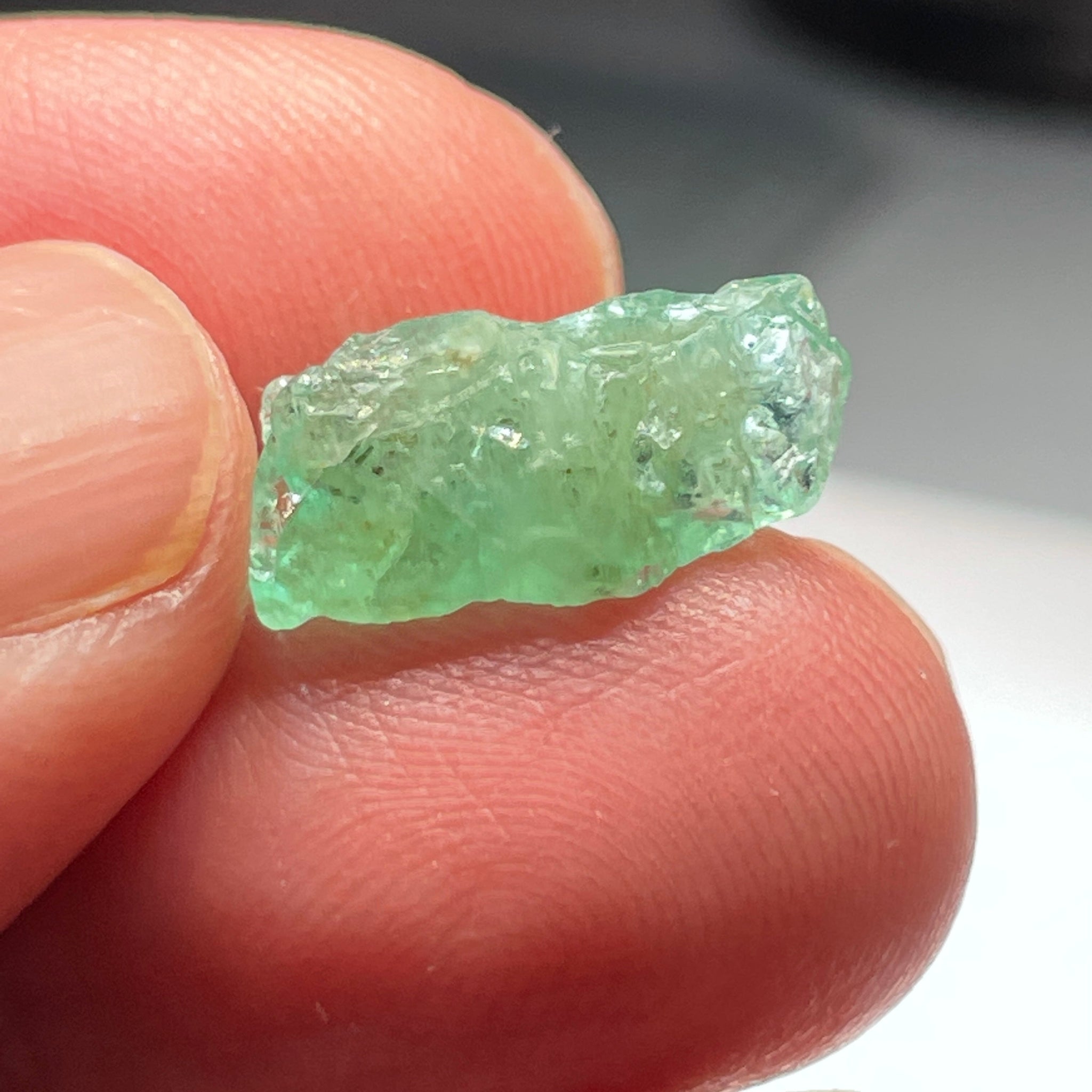 5.71Ct Emerald Crystal. Tanzania. No Oil Untreated Unheated.