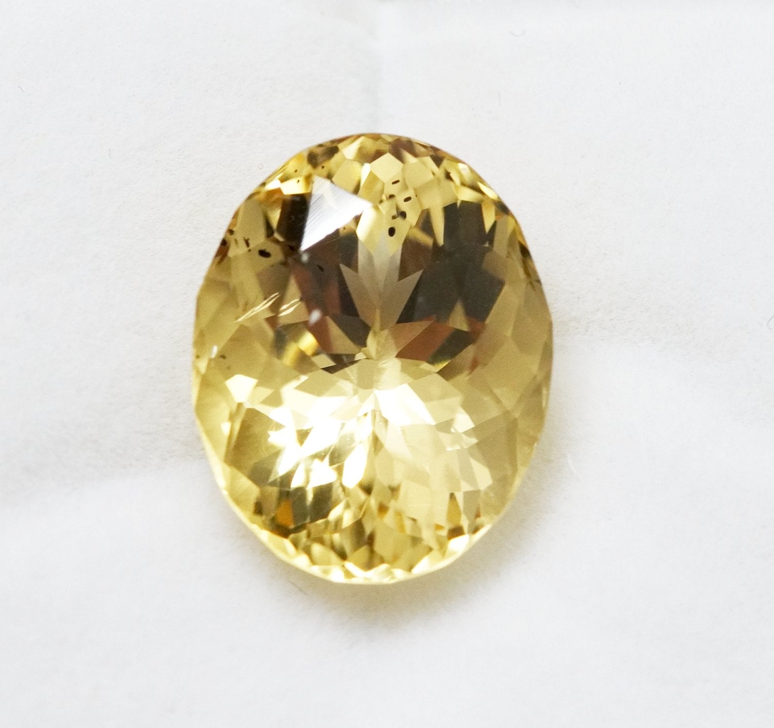 6.30Ct Golden Scapolite Tanzania Untreated Unheated