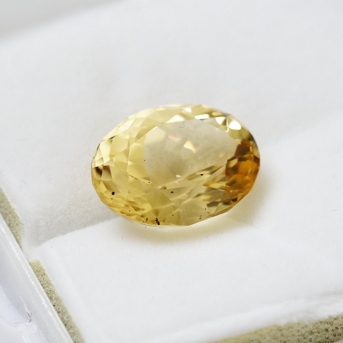 6.30Ct Golden Scapolite Tanzania Untreated Unheated