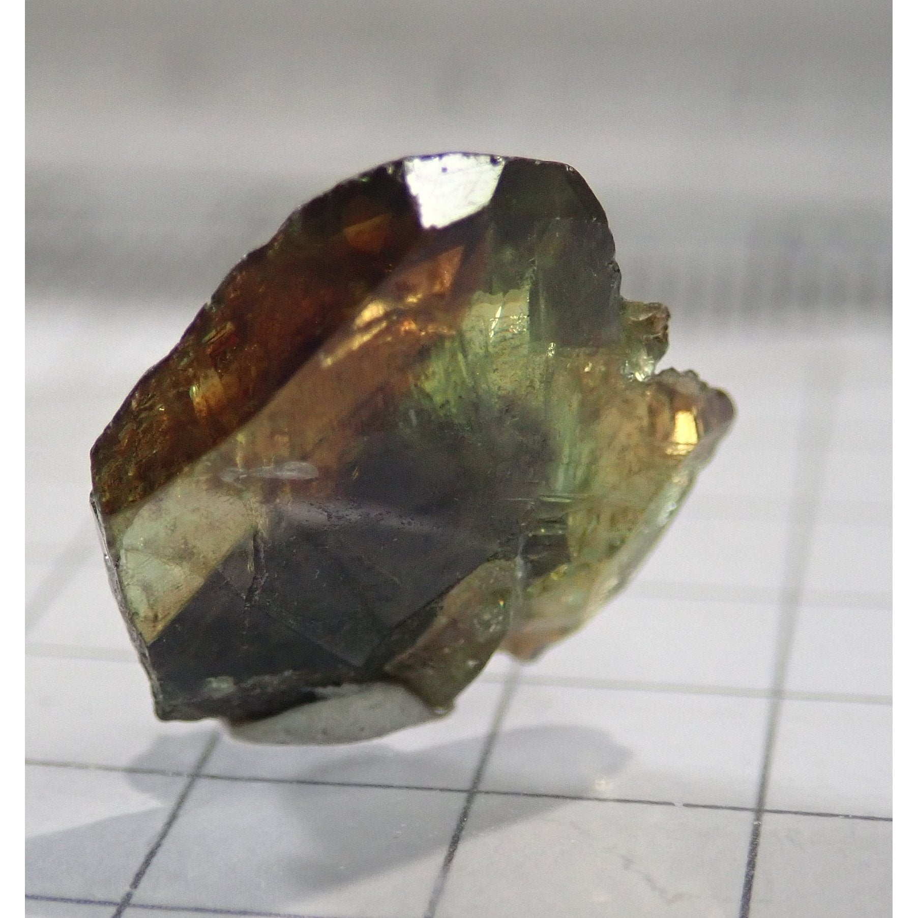 6.86Ct Chrome Sphene Crystal Tanzania Very Rare