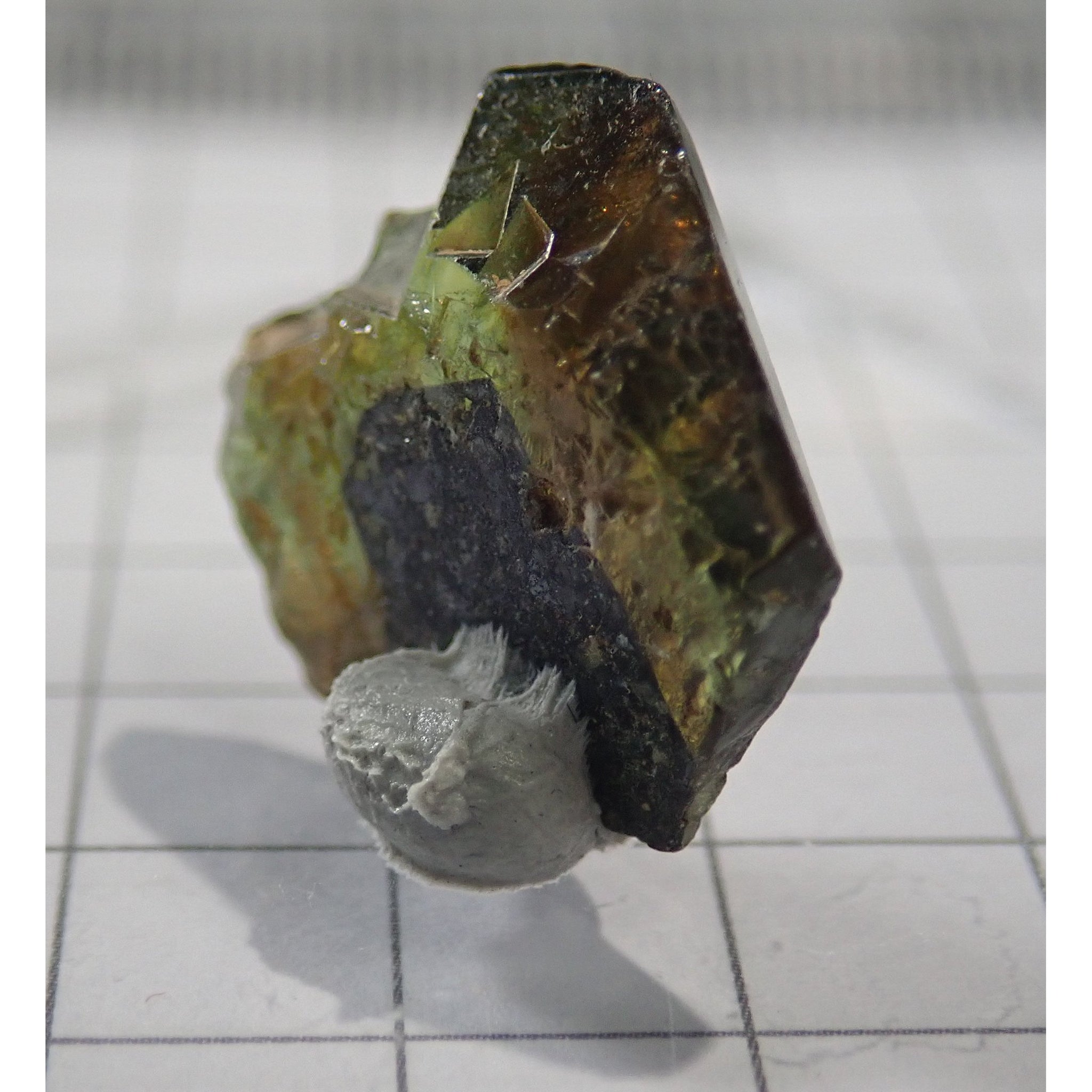 6.86Ct Chrome Sphene Crystal Tanzania Very Rare