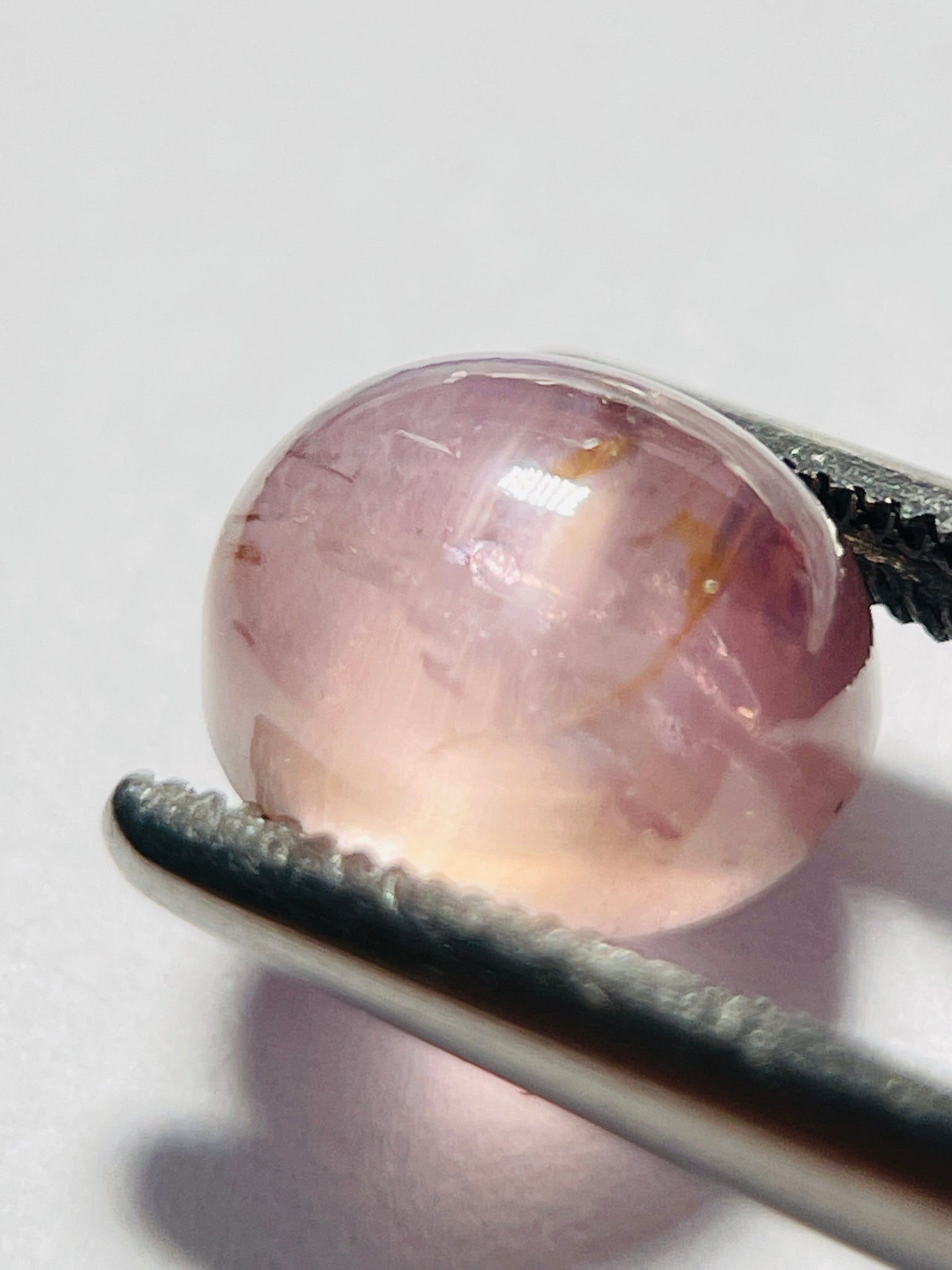 3.63Ct Sapphire Tanzania. Untreated Unheated. Seems To Have A Moving Spot/star And Slightly Colour